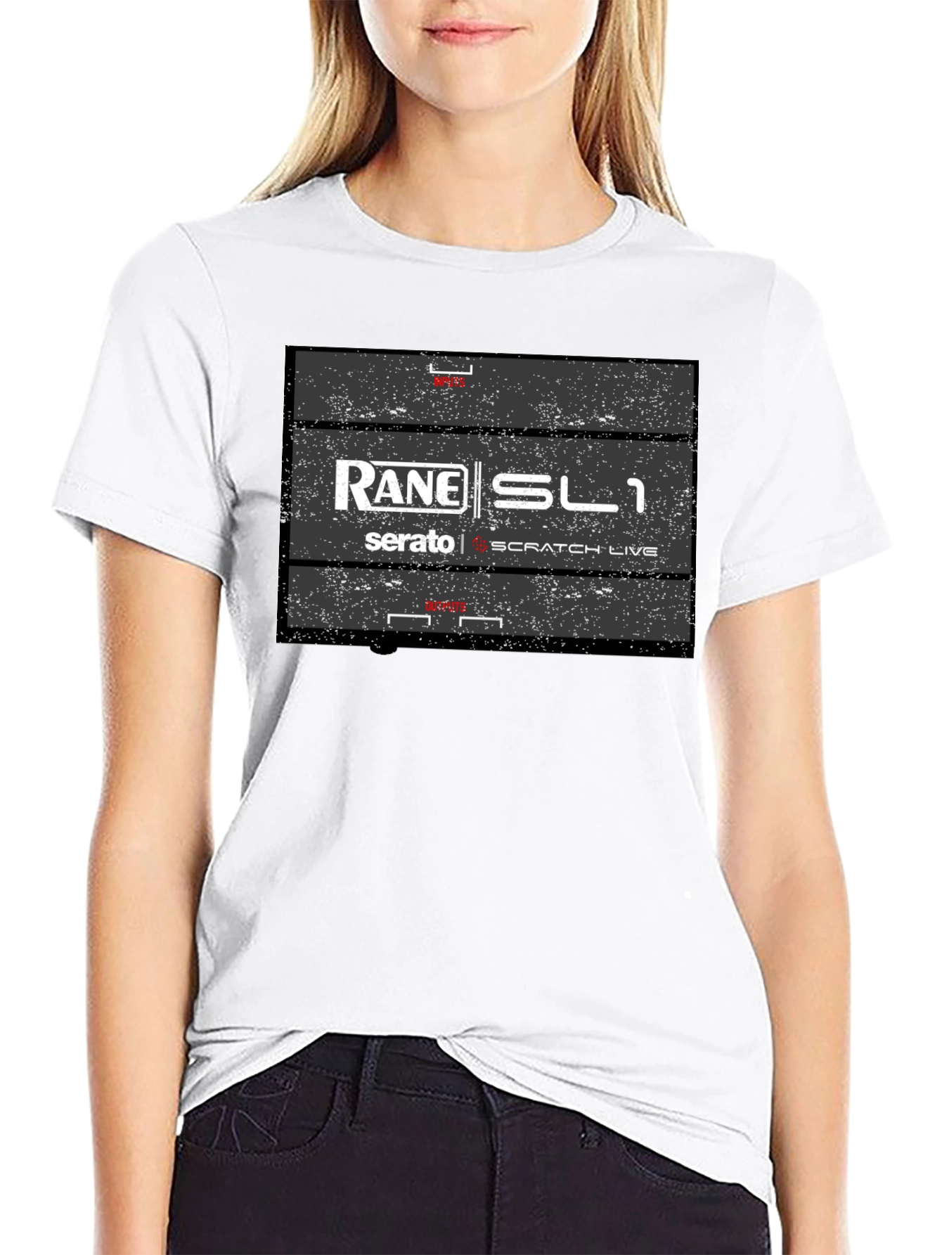 Rane SL1 Scratch Live Black T-Shirt DJ Mixer