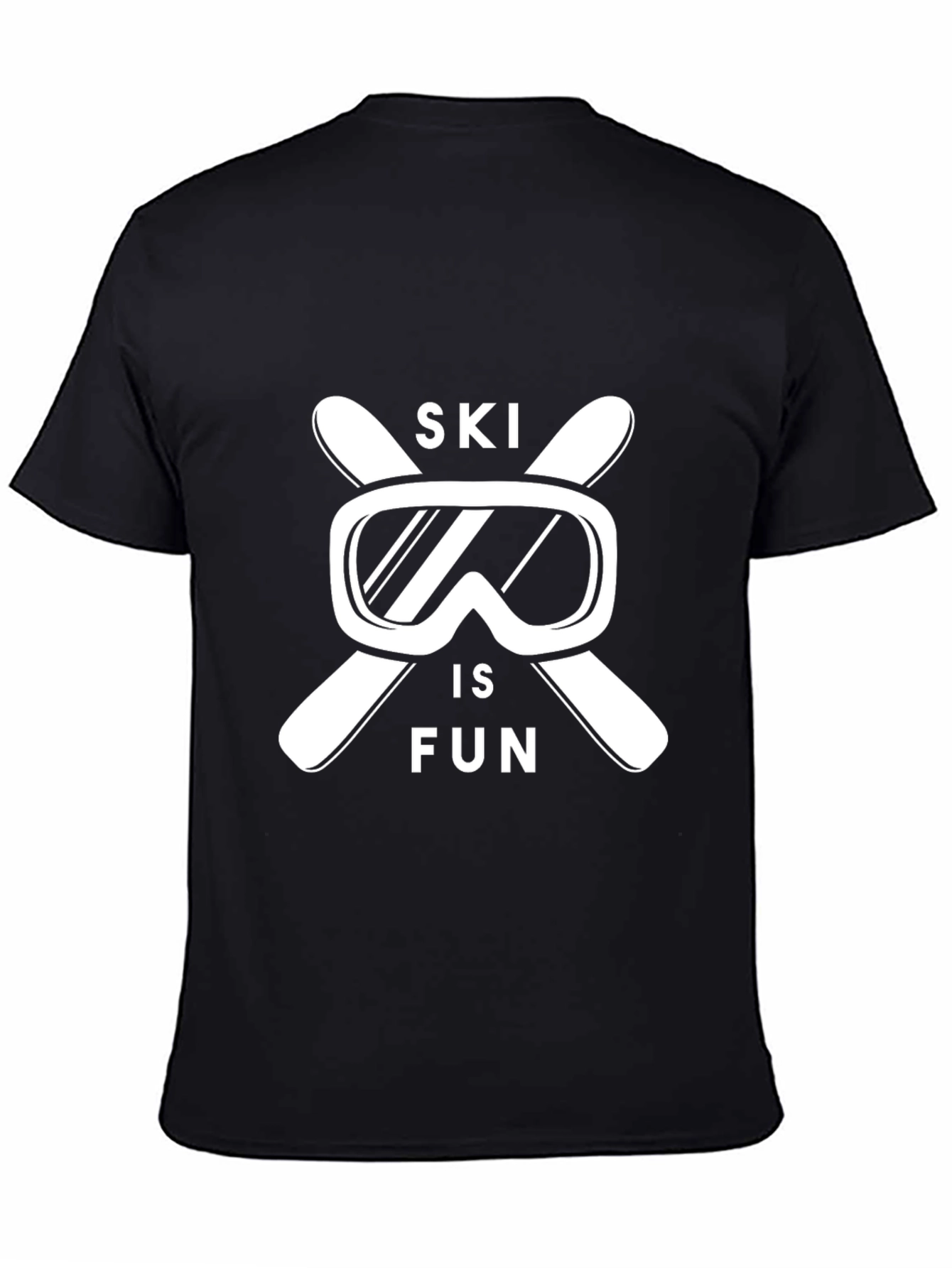 Ski Is Fun Graphic T-Shirt