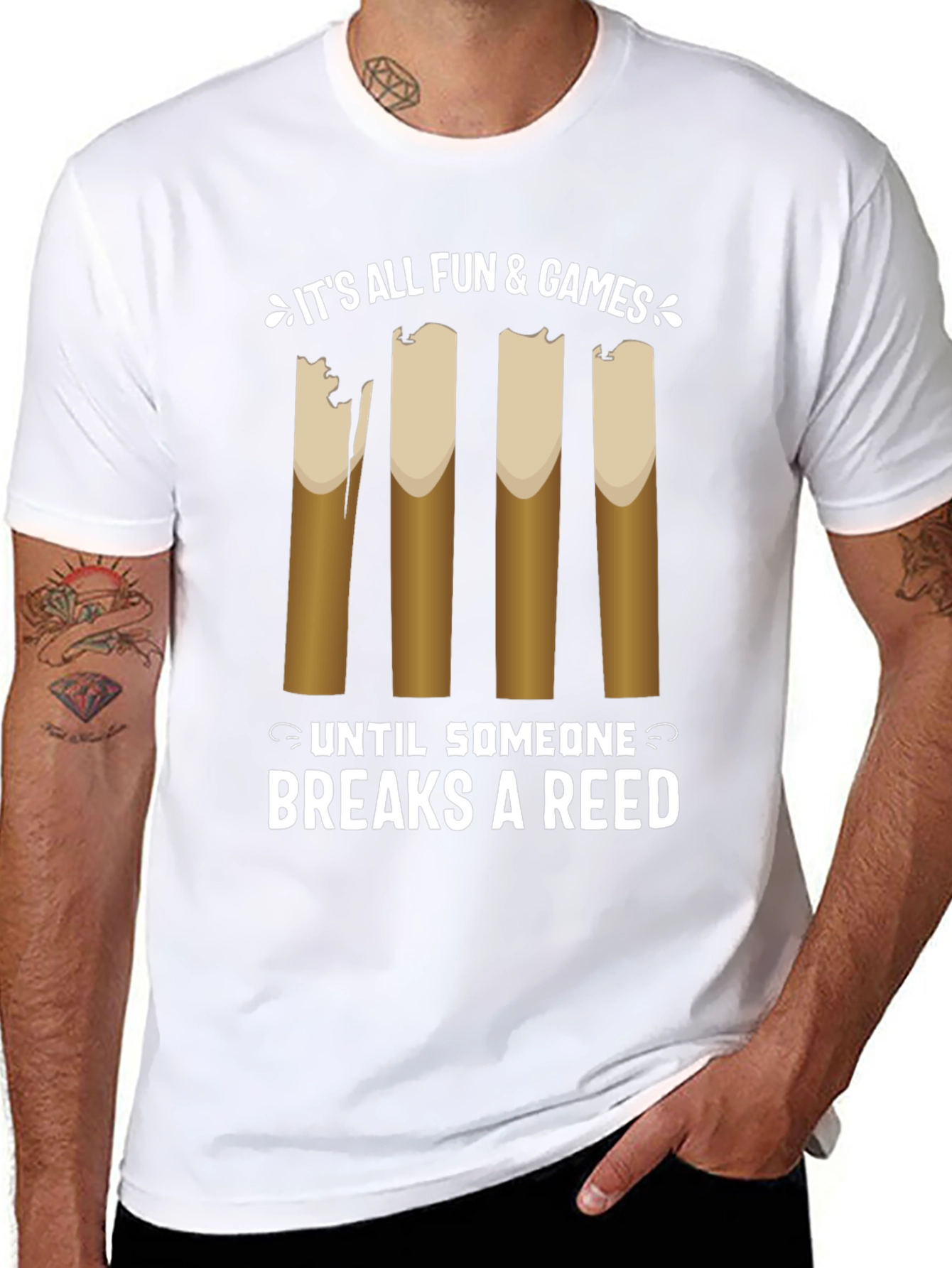 Its All Fun and Games Reed T-Shirt