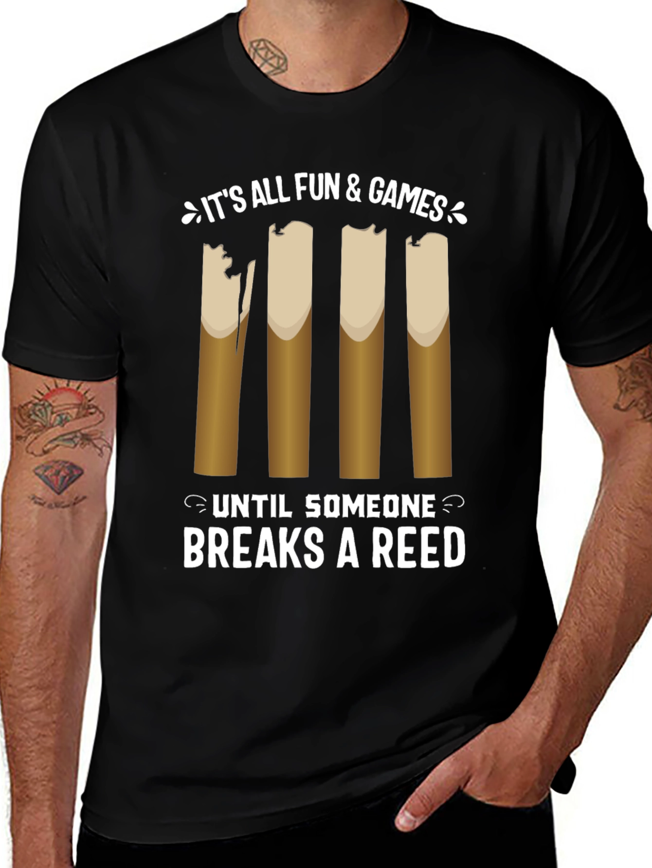 Its All Fun and Games Reed T-Shirt