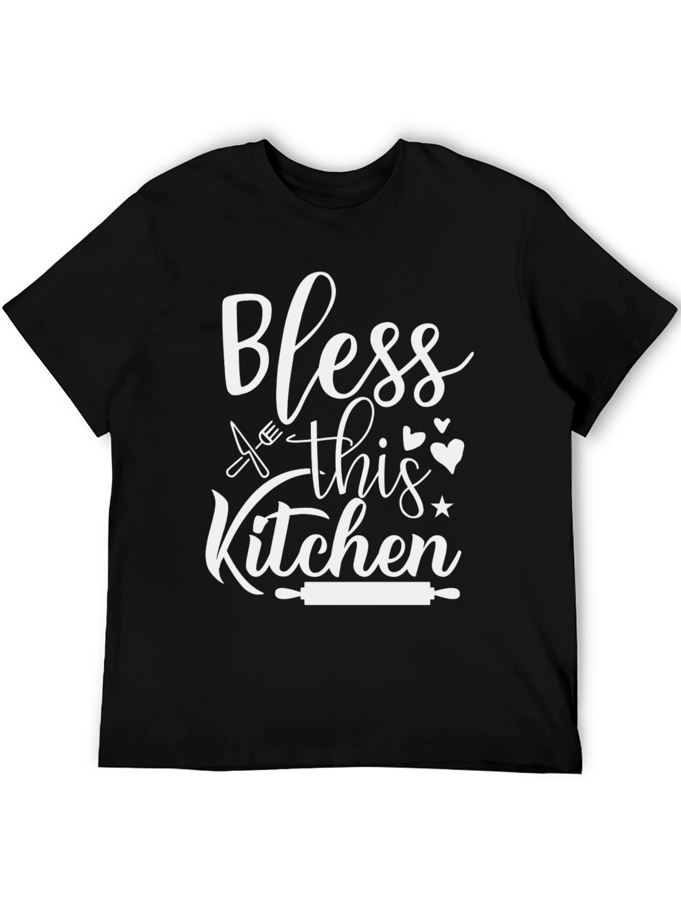 Bless This Kitchen T-Shirt - Chef Gift
