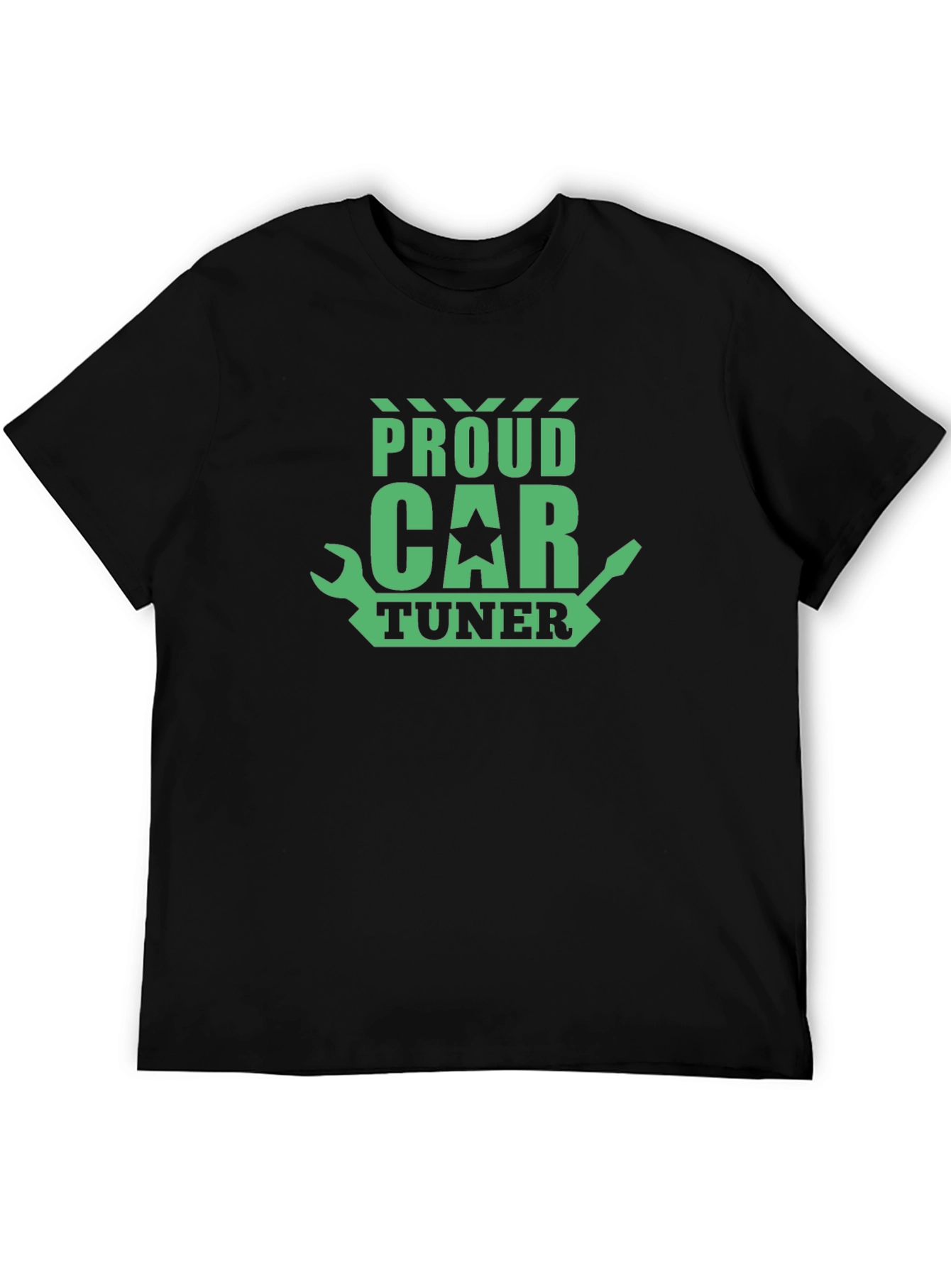 Proud Car Tuner Black T-Shirt