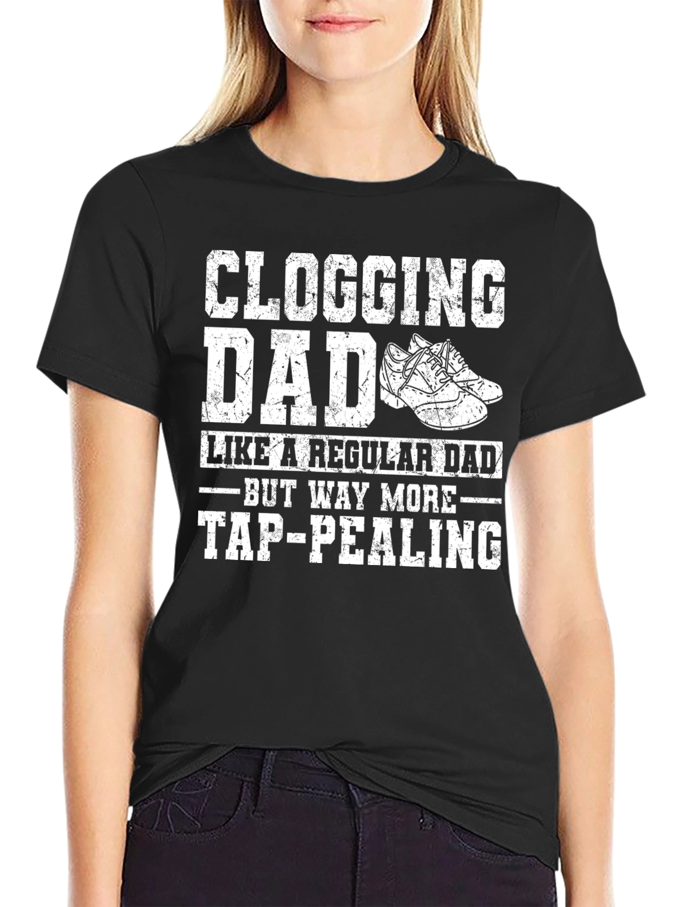 Clogging Dad T-Shirt - Funny Dance Father Tee