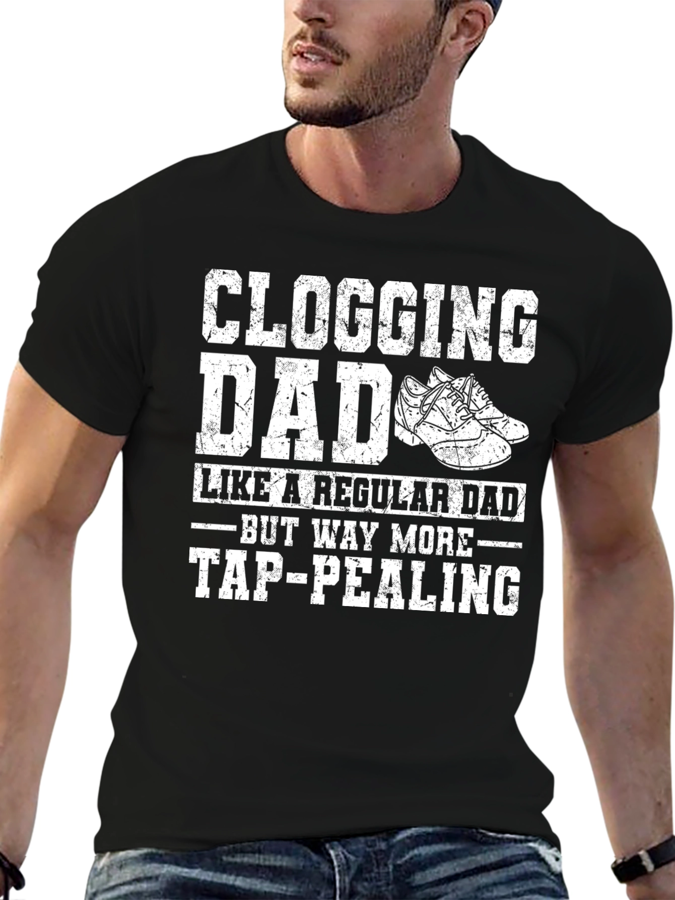 Clogging Dad T-Shirt - Funny Dance Father Tee