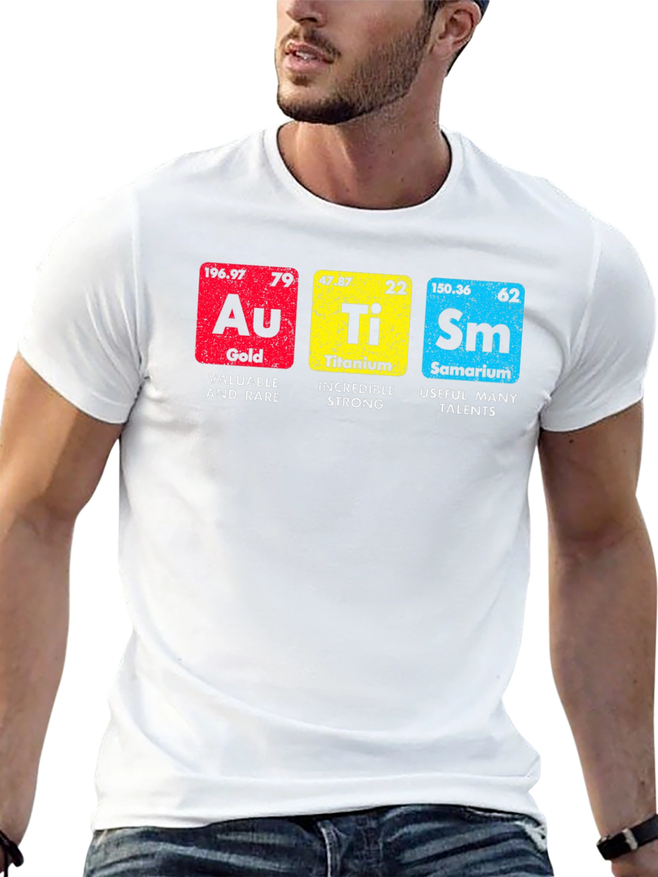 Periodic Table Autism Awareness T-Shirt