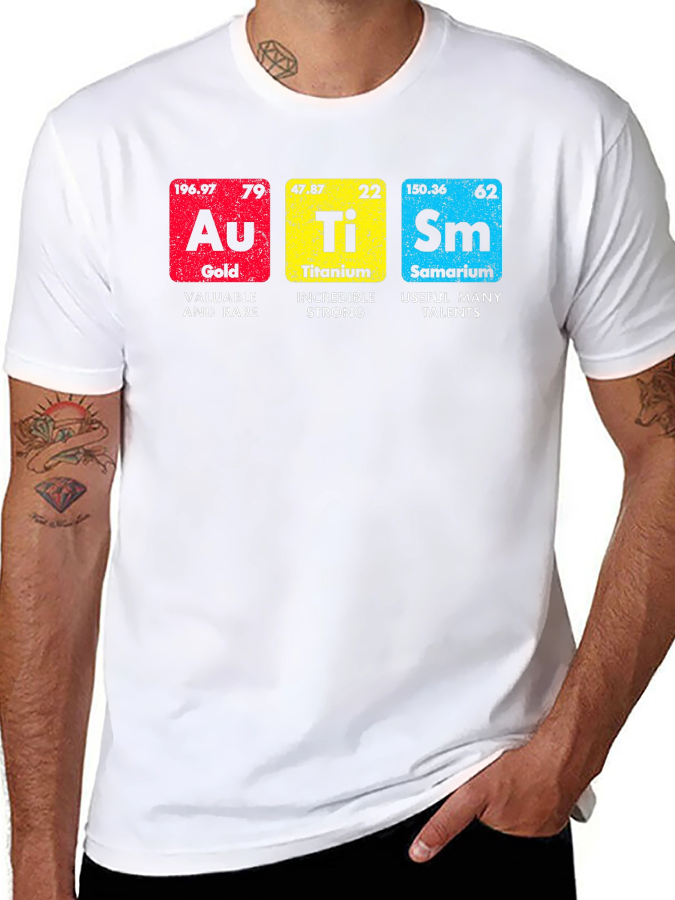 Periodic Table Autism Awareness T-Shirt
