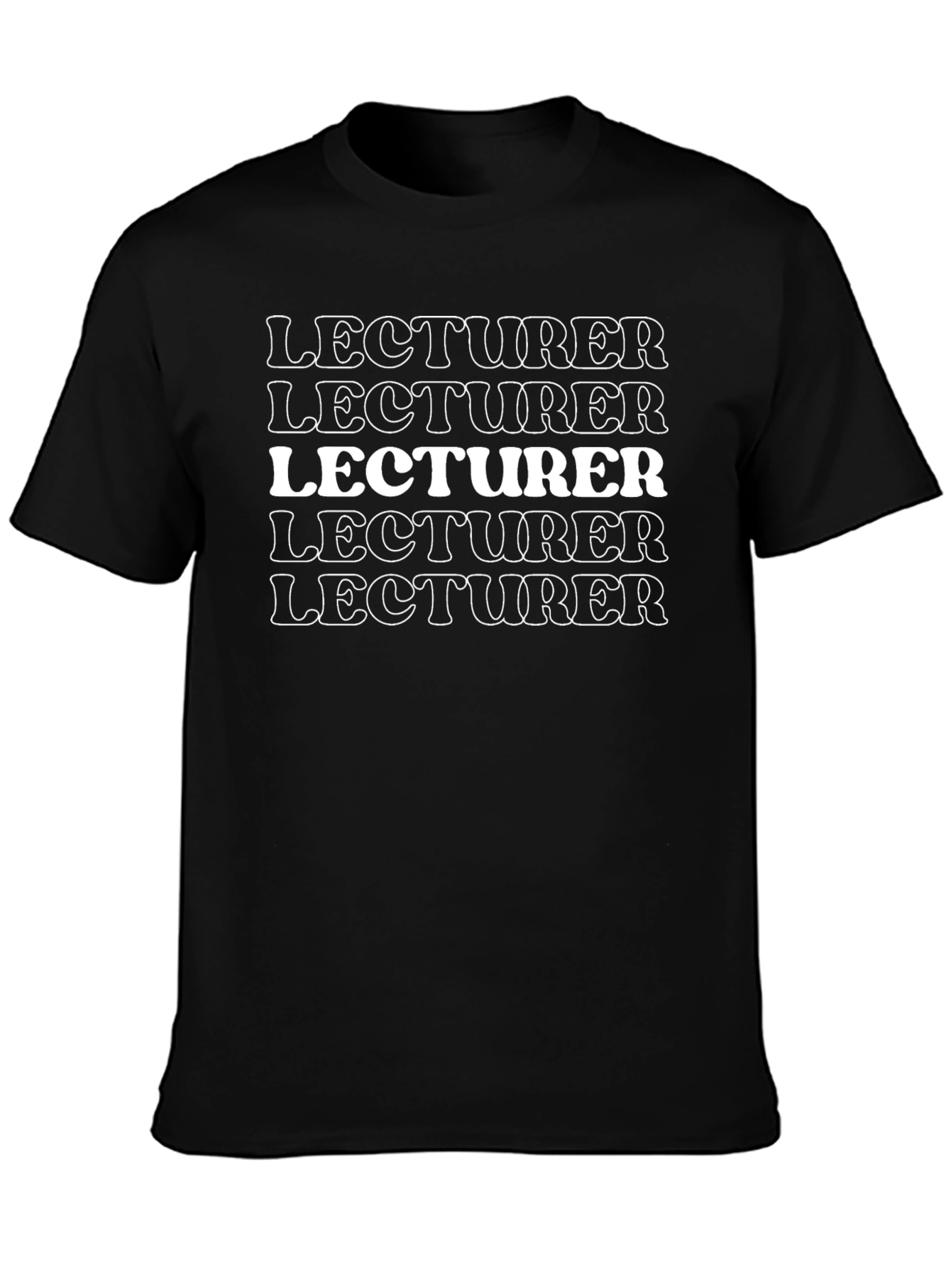 Lecturer Graphic Tee - Cool Teacher T-Shirt