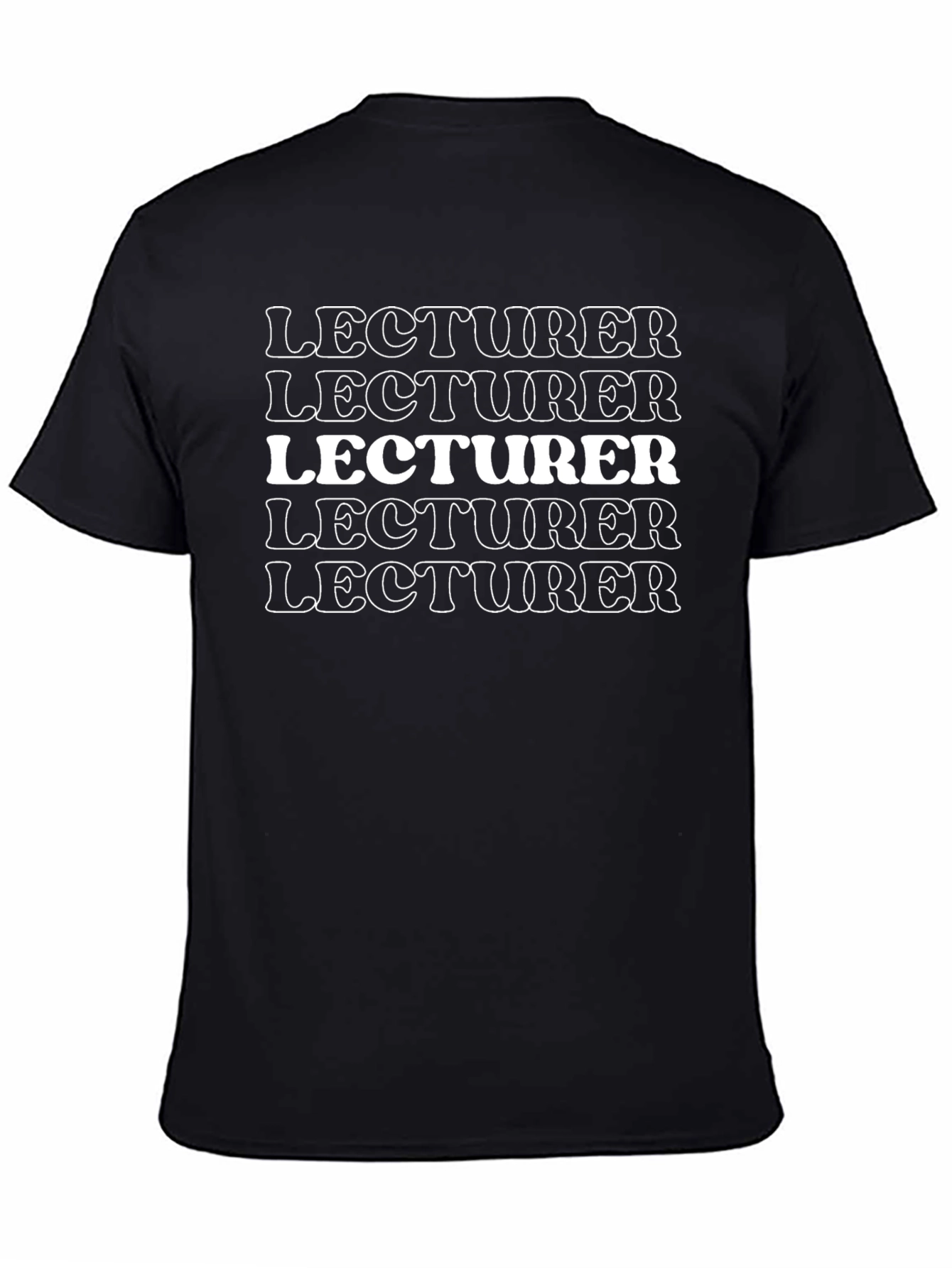 Lecturer Graphic Tee - Cool Teacher T-Shirt