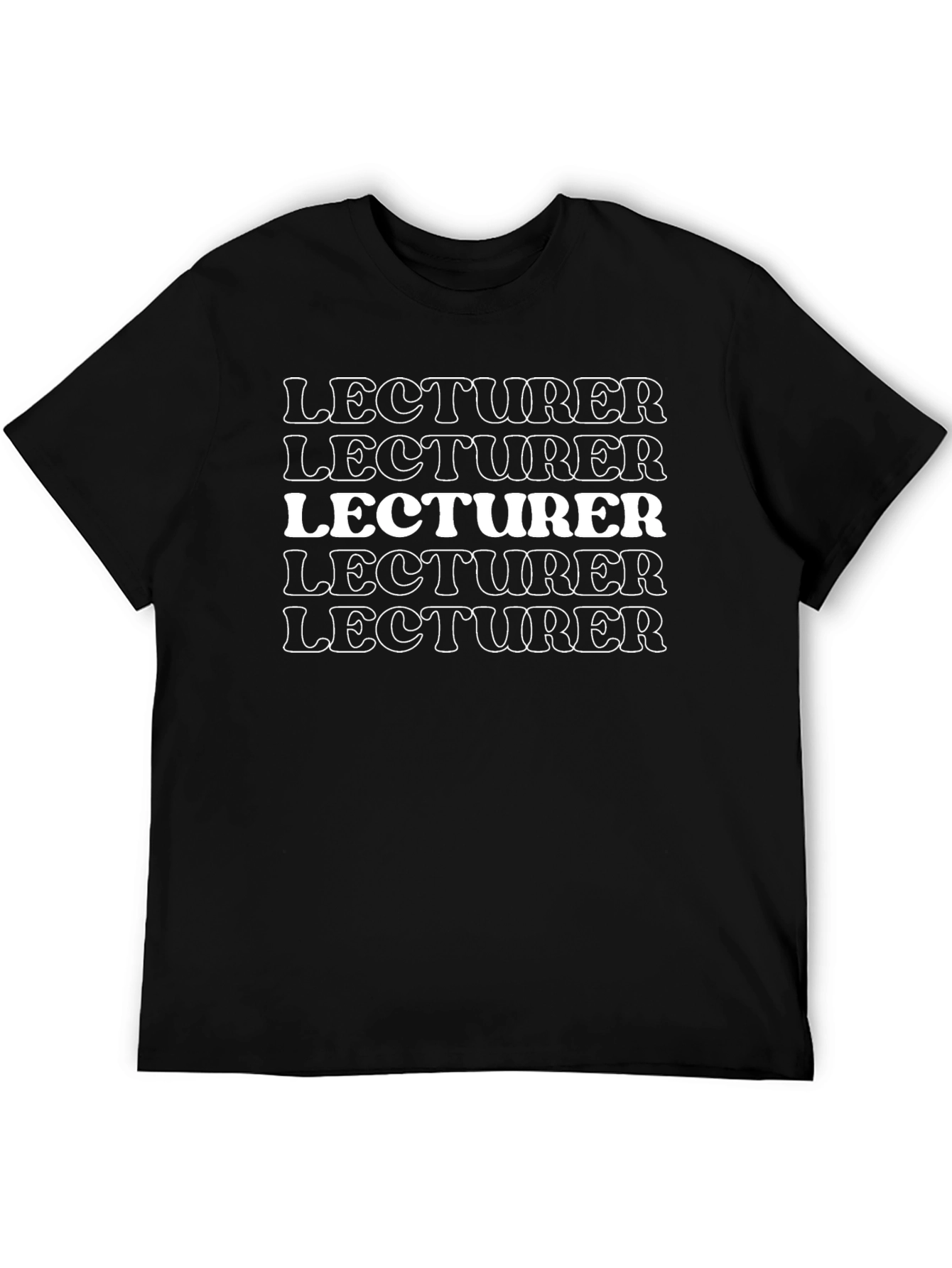 Lecturer Graphic Tee - Cool Teacher T-Shirt