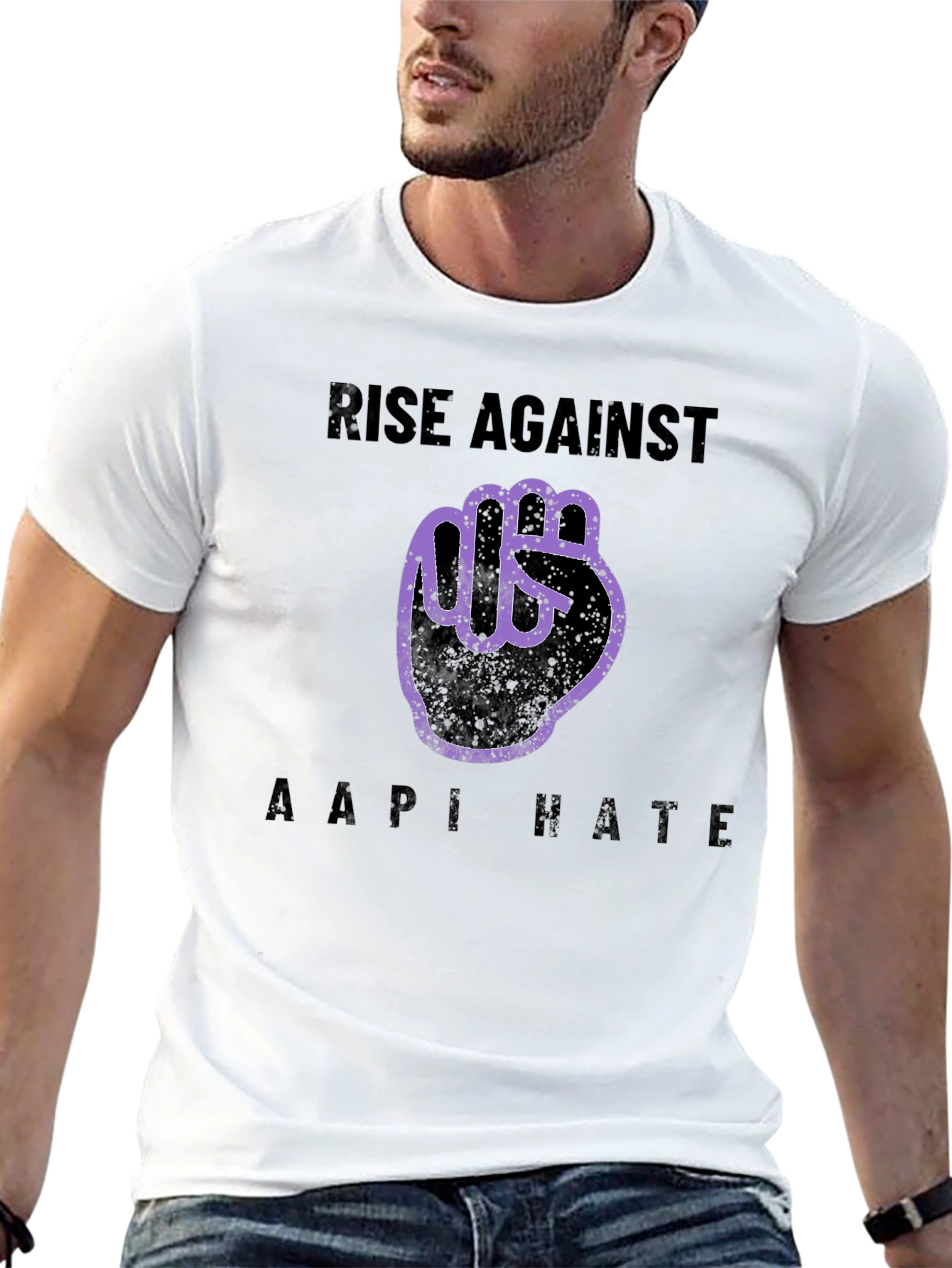 Rise Against AAPI Hate T-Shirt