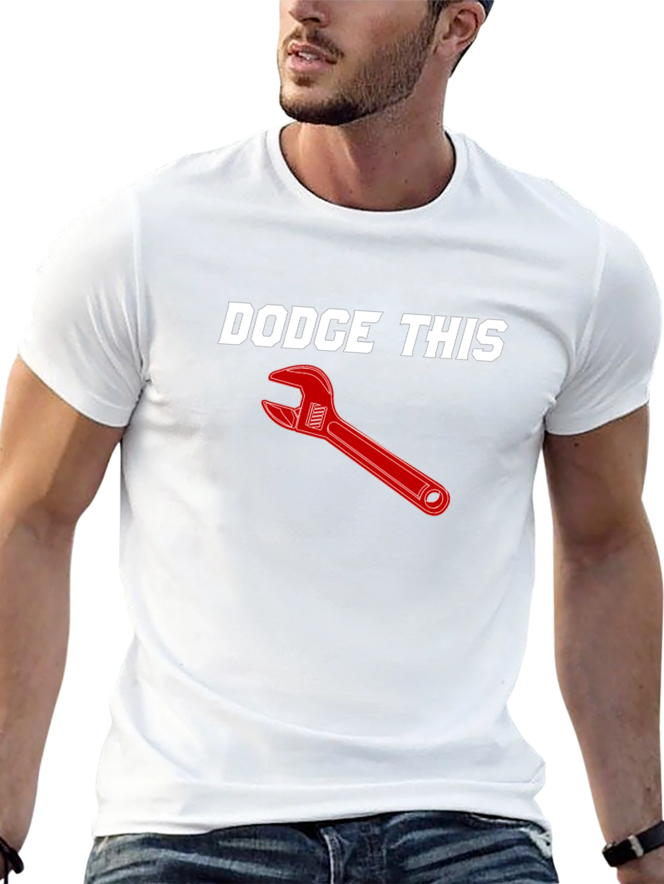 Dodge This Wrench Graphic Tee - Black