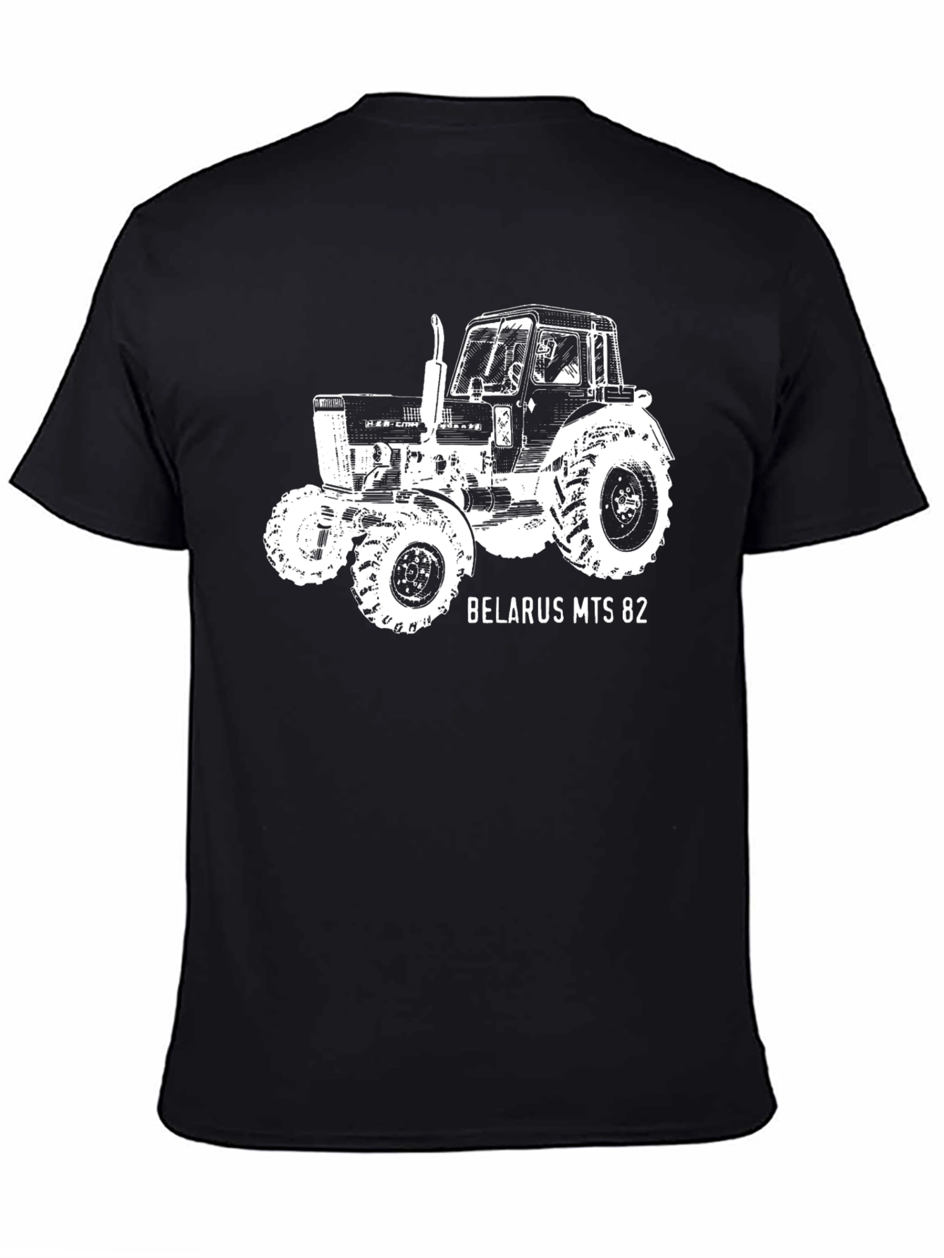 Belarus MTS 82 Tractor Graphic T-Shirt