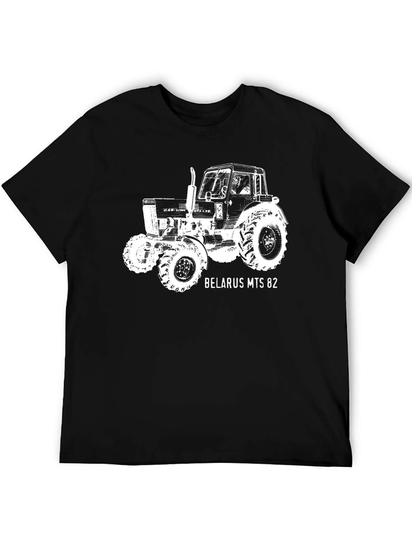 Belarus MTS 82 Tractor Graphic T-Shirt