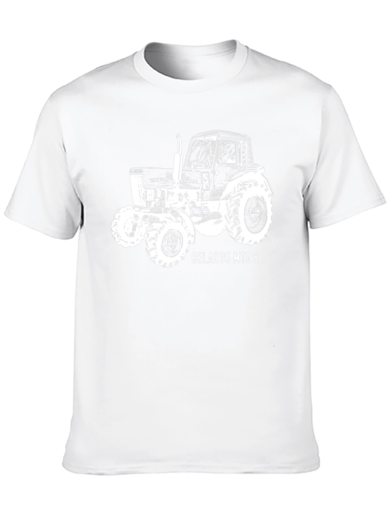 Belarus MTS 82 Tractor Graphic T-Shirt