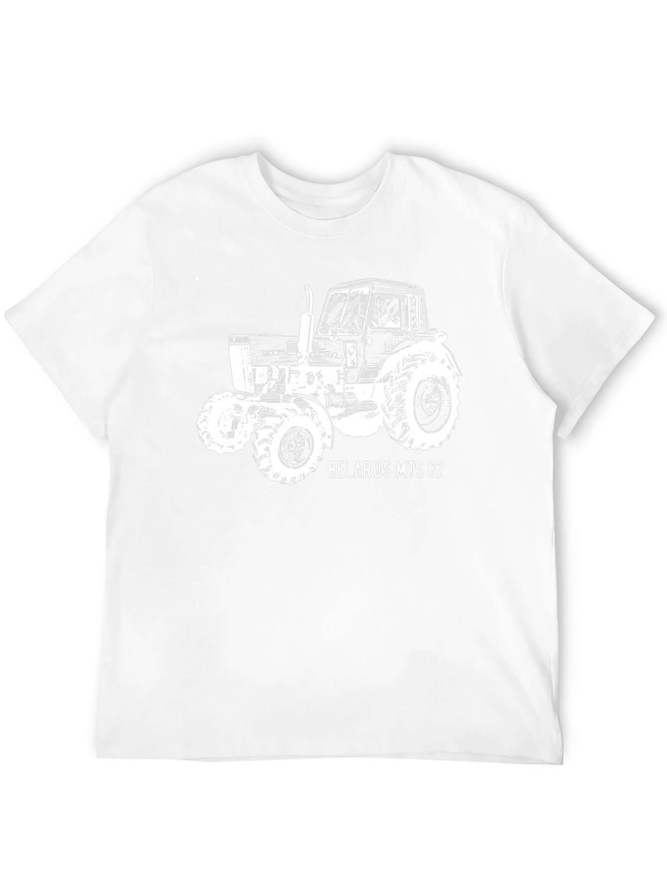Belarus MTS 82 Tractor Graphic T-Shirt