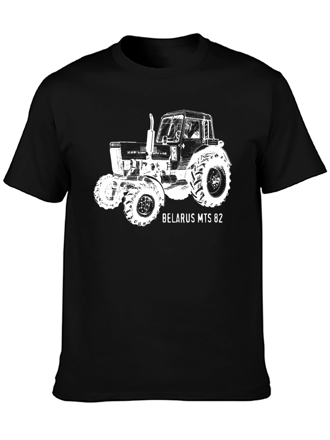 Belarus MTS 82 Tractor Graphic T-Shirt