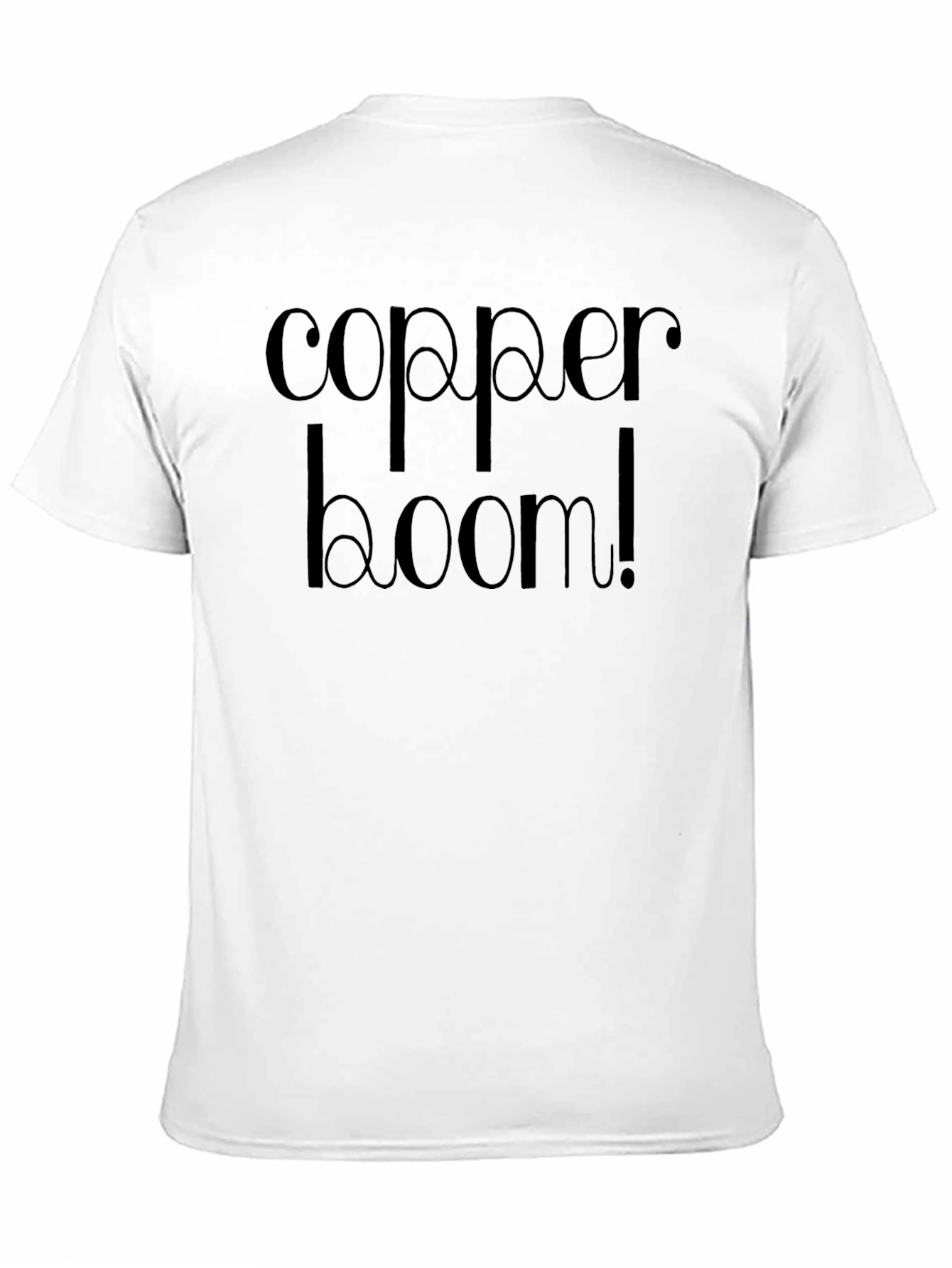Copper Boom! Black Graphic Tee