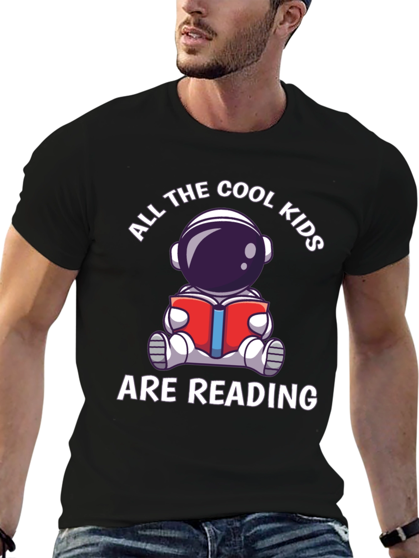 Cool Kids Read Astronaut T-Shirt