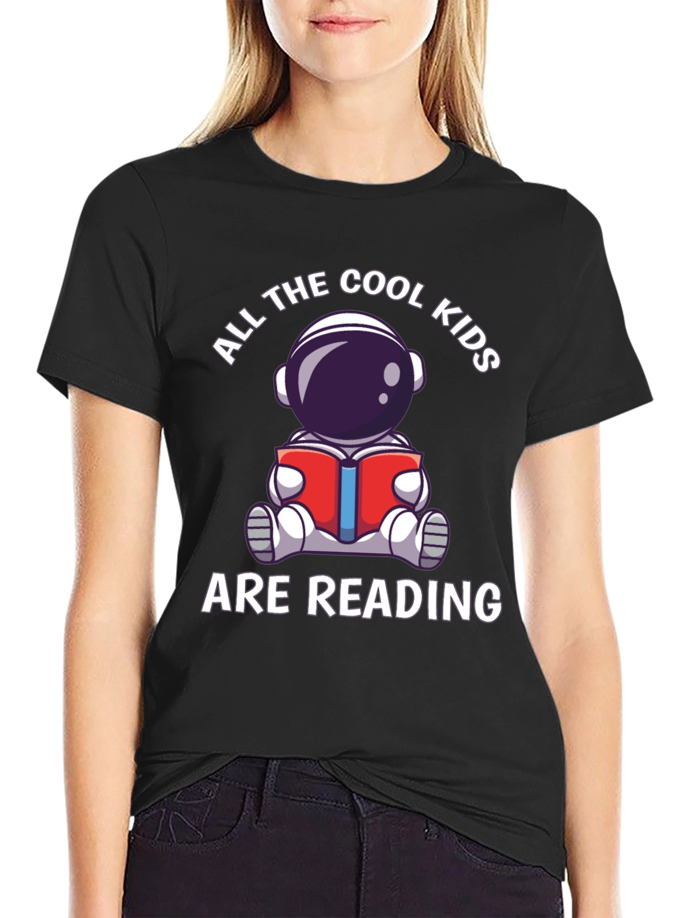 Cool Kids Read Astronaut T-Shirt