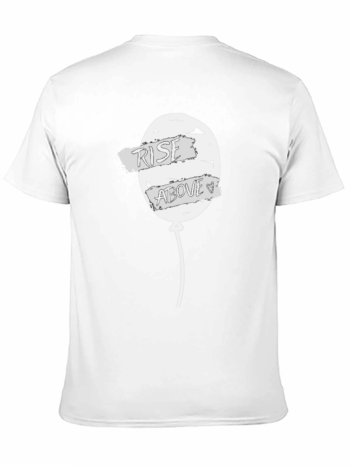 Rise Above Graphic Tee - Black