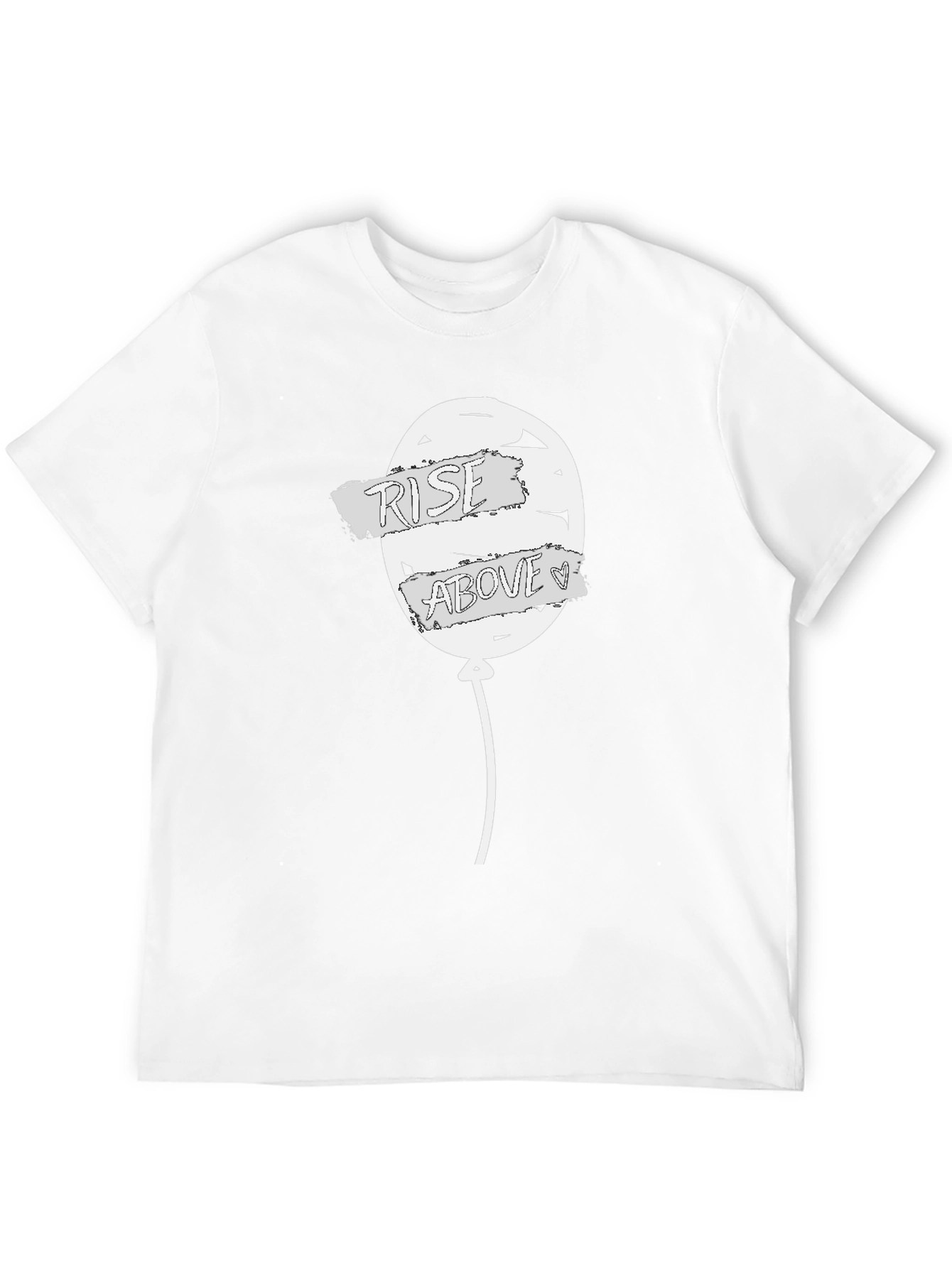 Rise Above Graphic Tee - Black