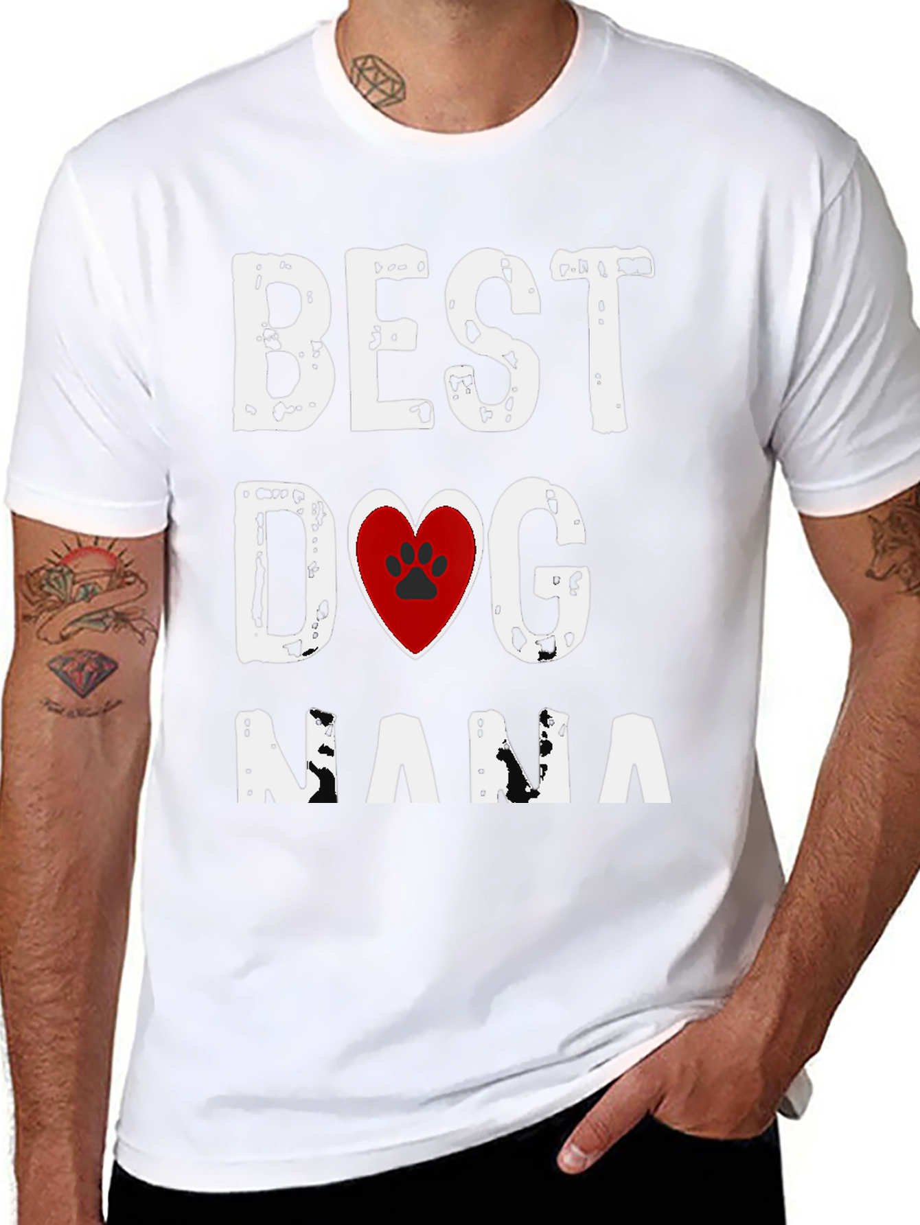 Best Dog Nana Graphic T-Shirt