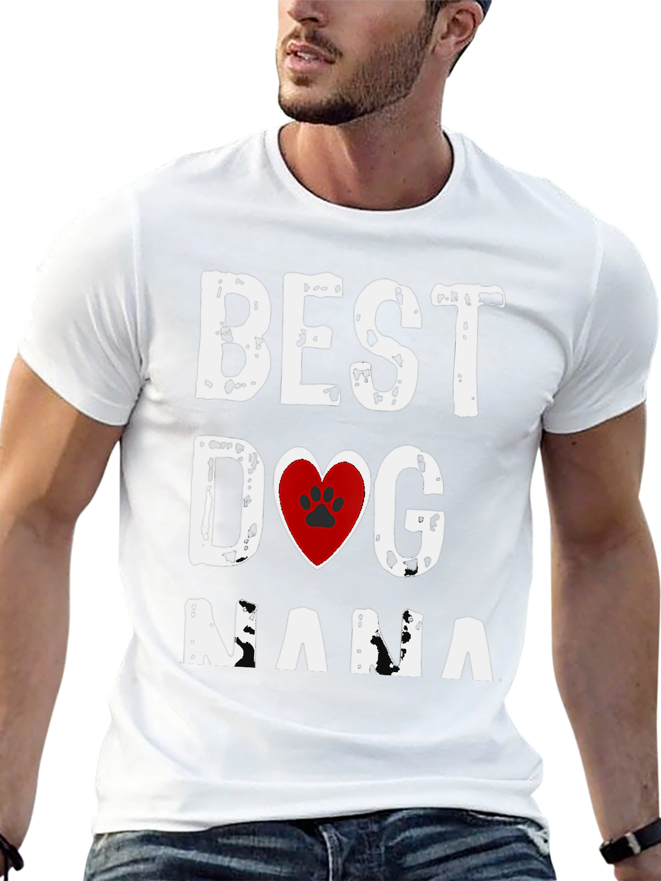 Best Dog Nana Graphic T-Shirt