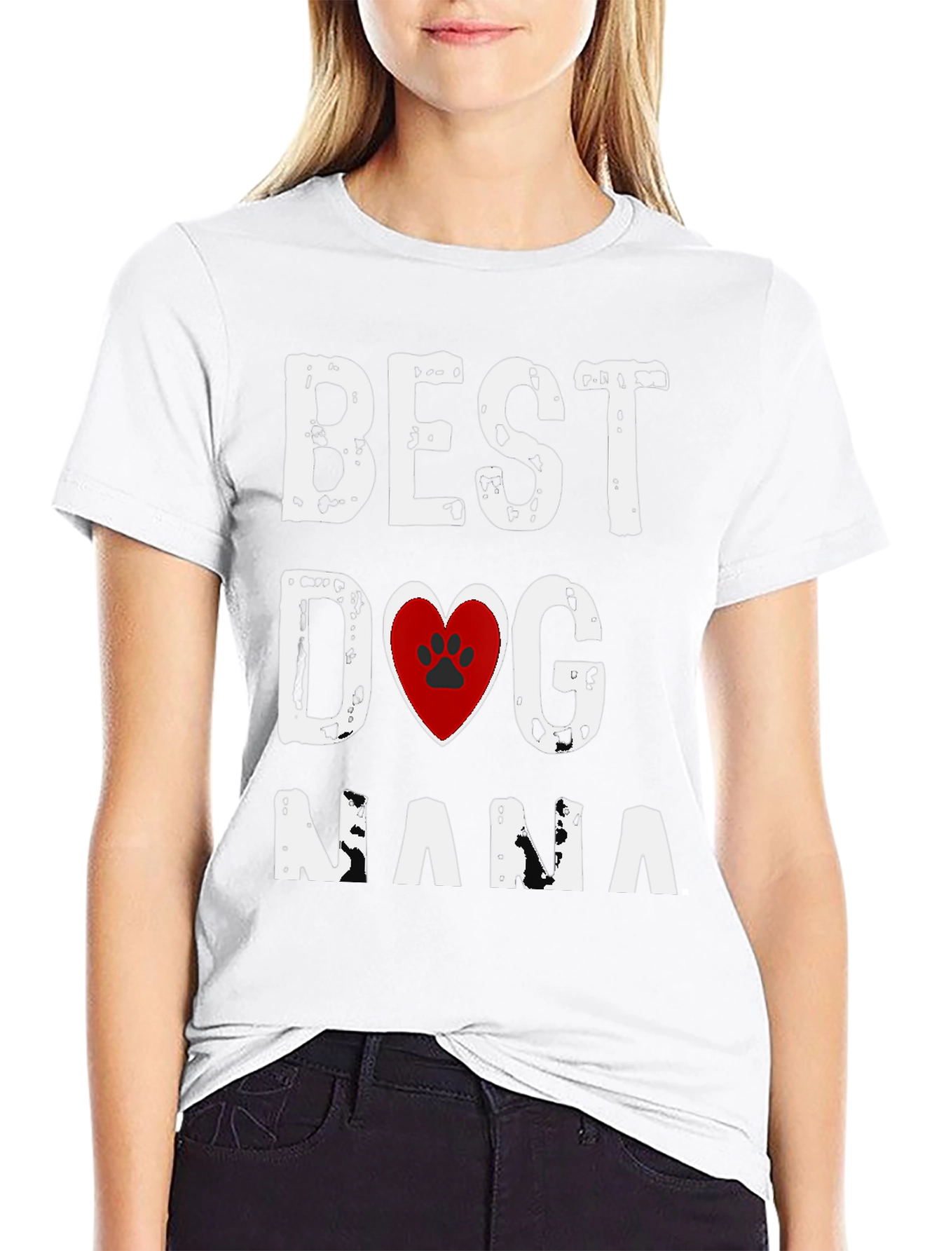 Best Dog Nana Graphic T-Shirt