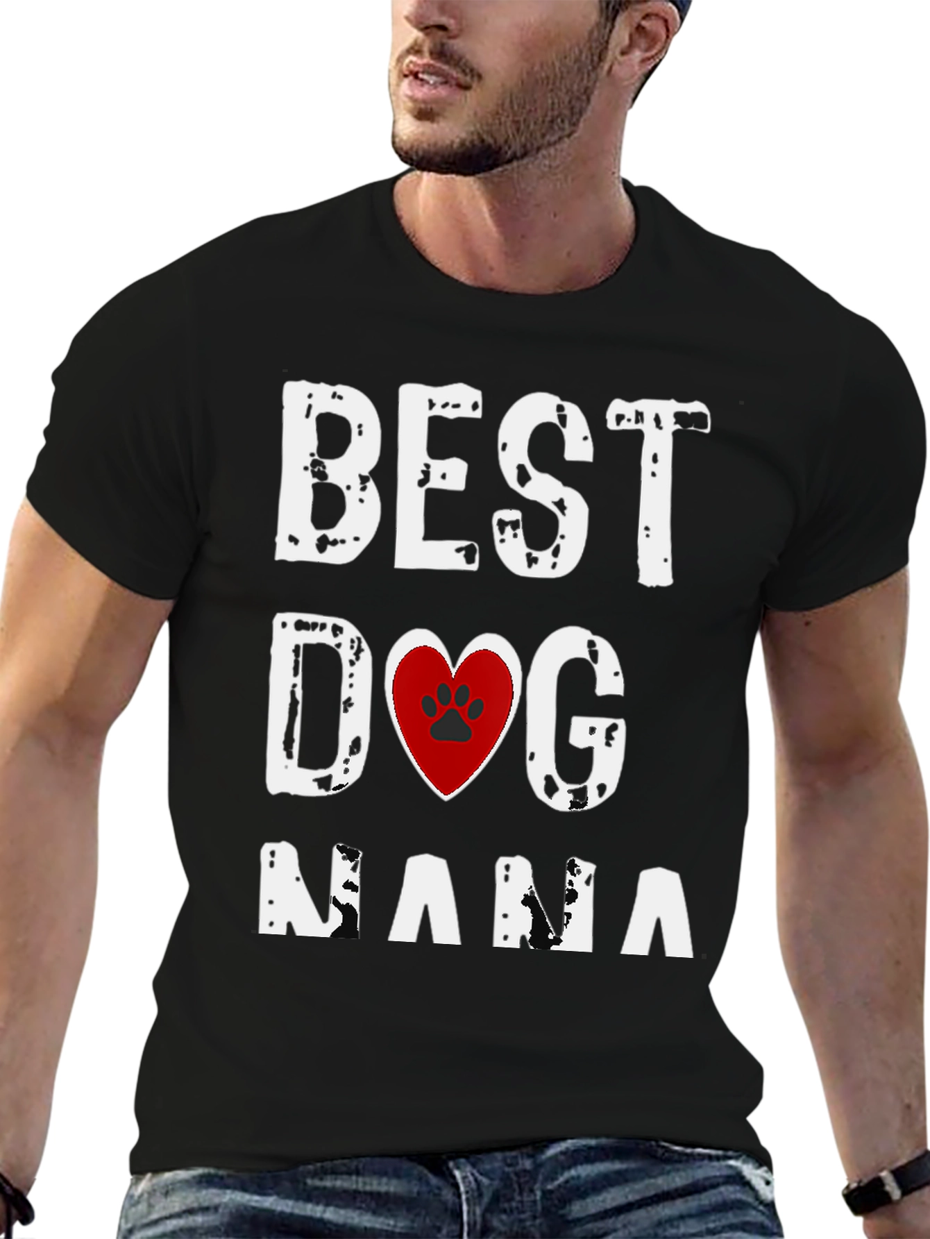 Best Dog Nana Graphic T-Shirt