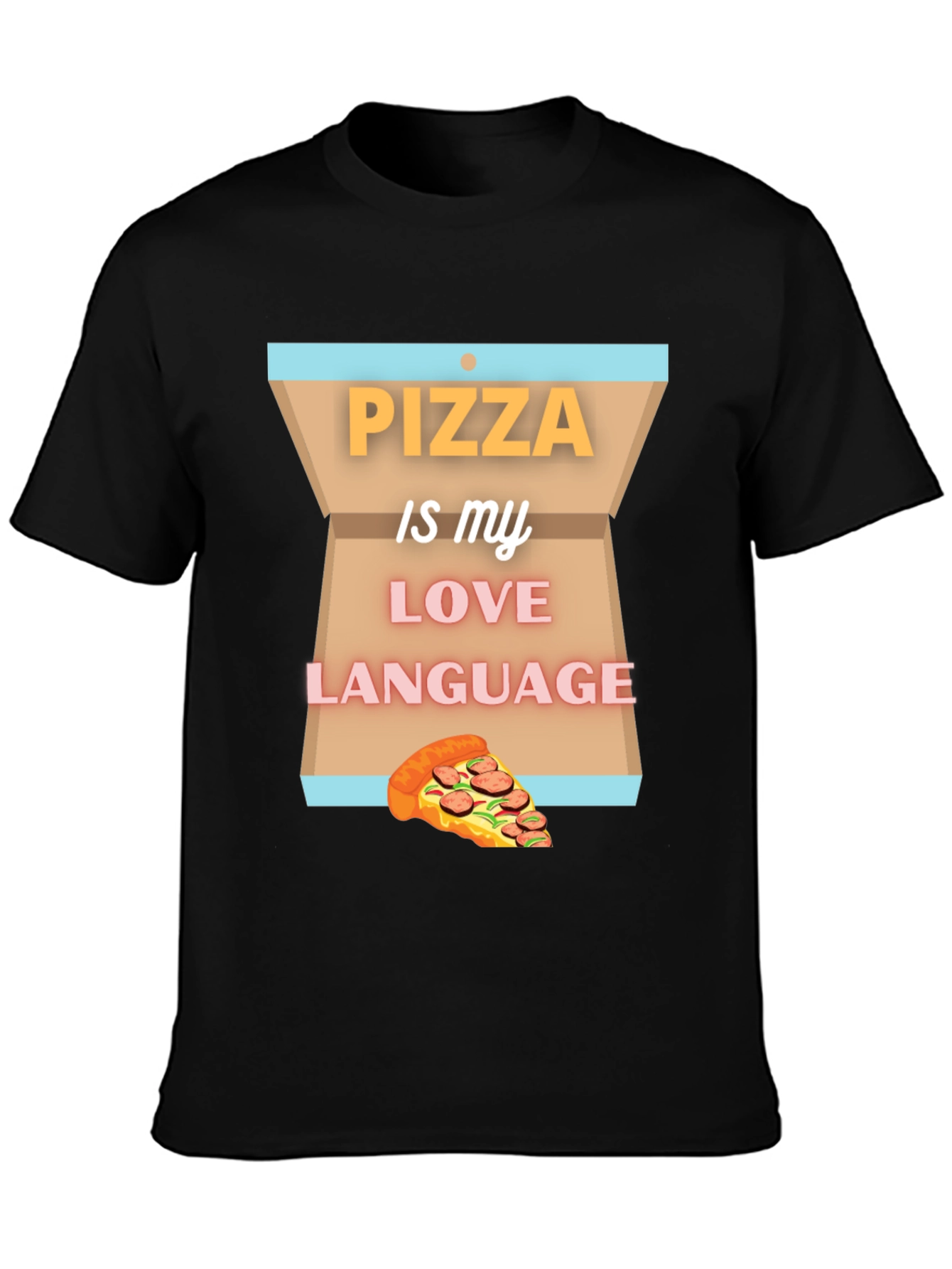 Pizza is My Love Language Graphic Tee