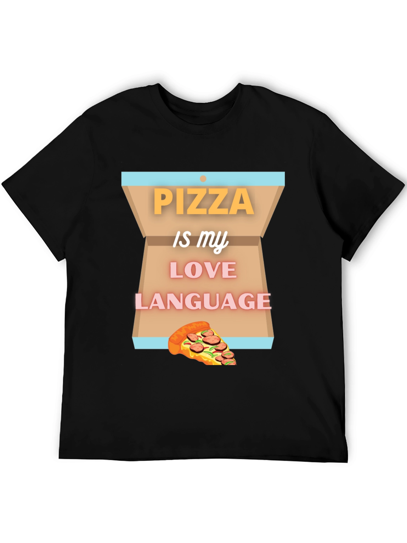 Pizza is My Love Language Graphic Tee