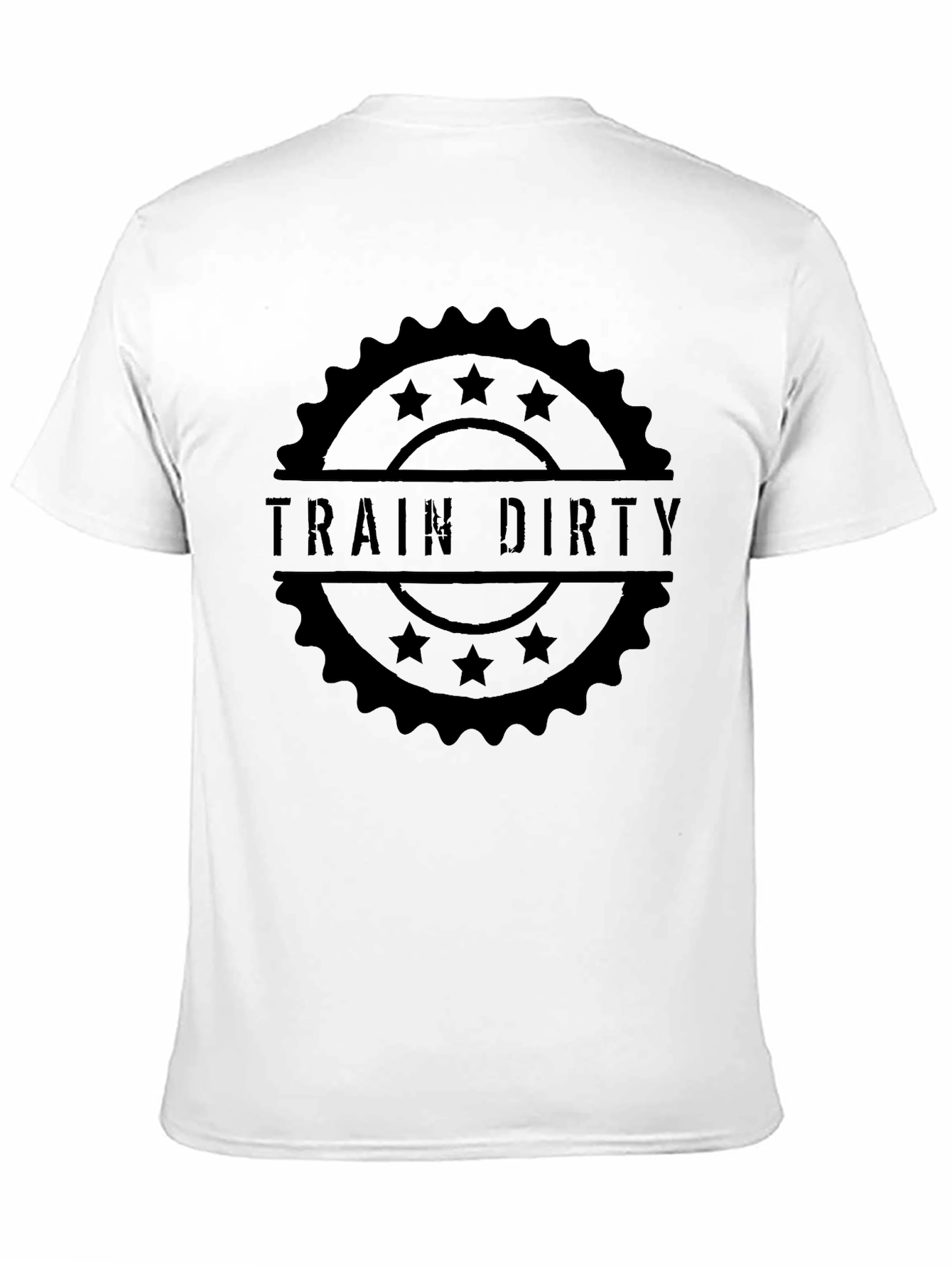 Train Dirty Graphic Tee - Black