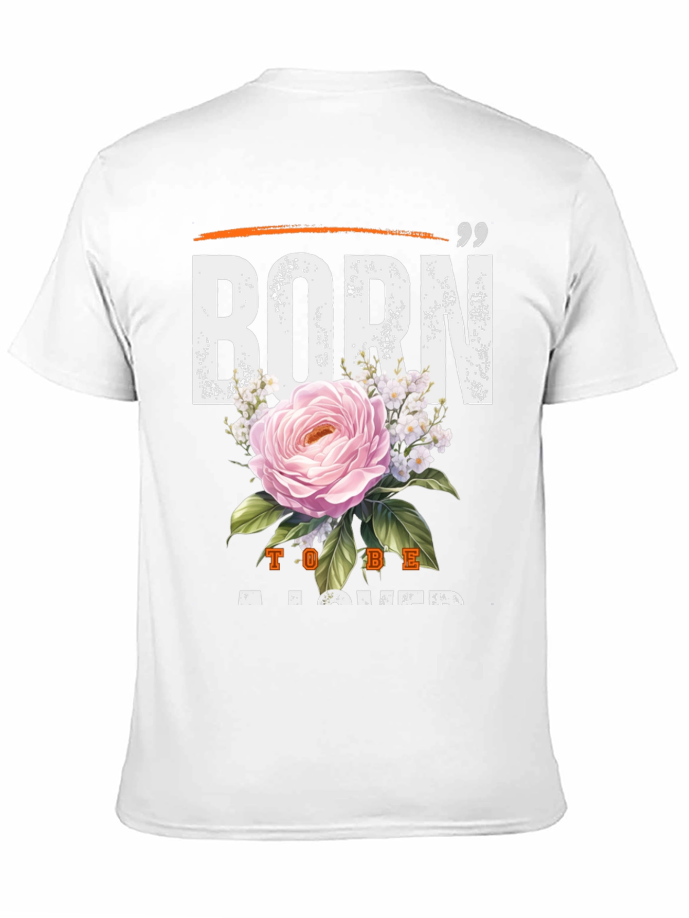 Born to Be Loved Black Graphic Tee