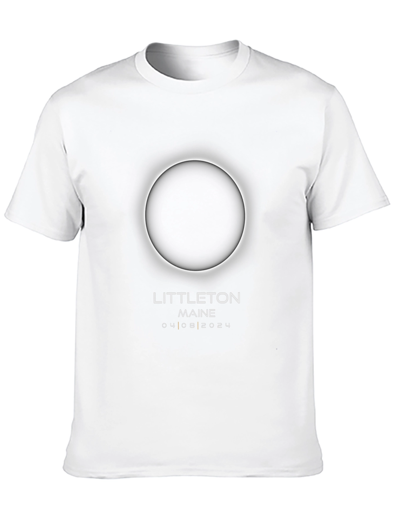Littleton Maine Eclipse 04/08/2024 T-Shirt