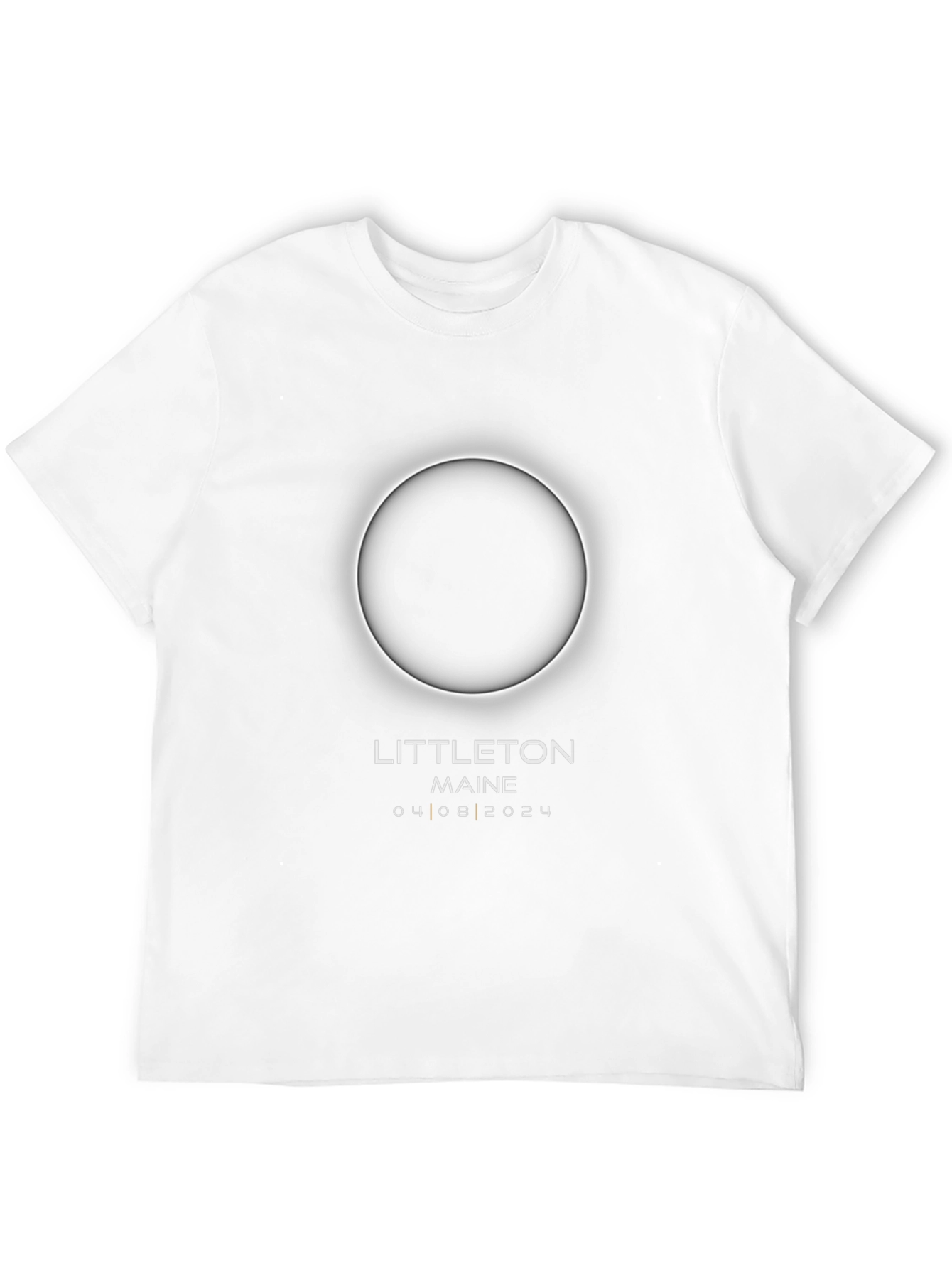 Littleton Maine Eclipse 04/08/2024 T-Shirt