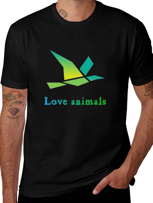 Love Animals Graphic T-Shirt