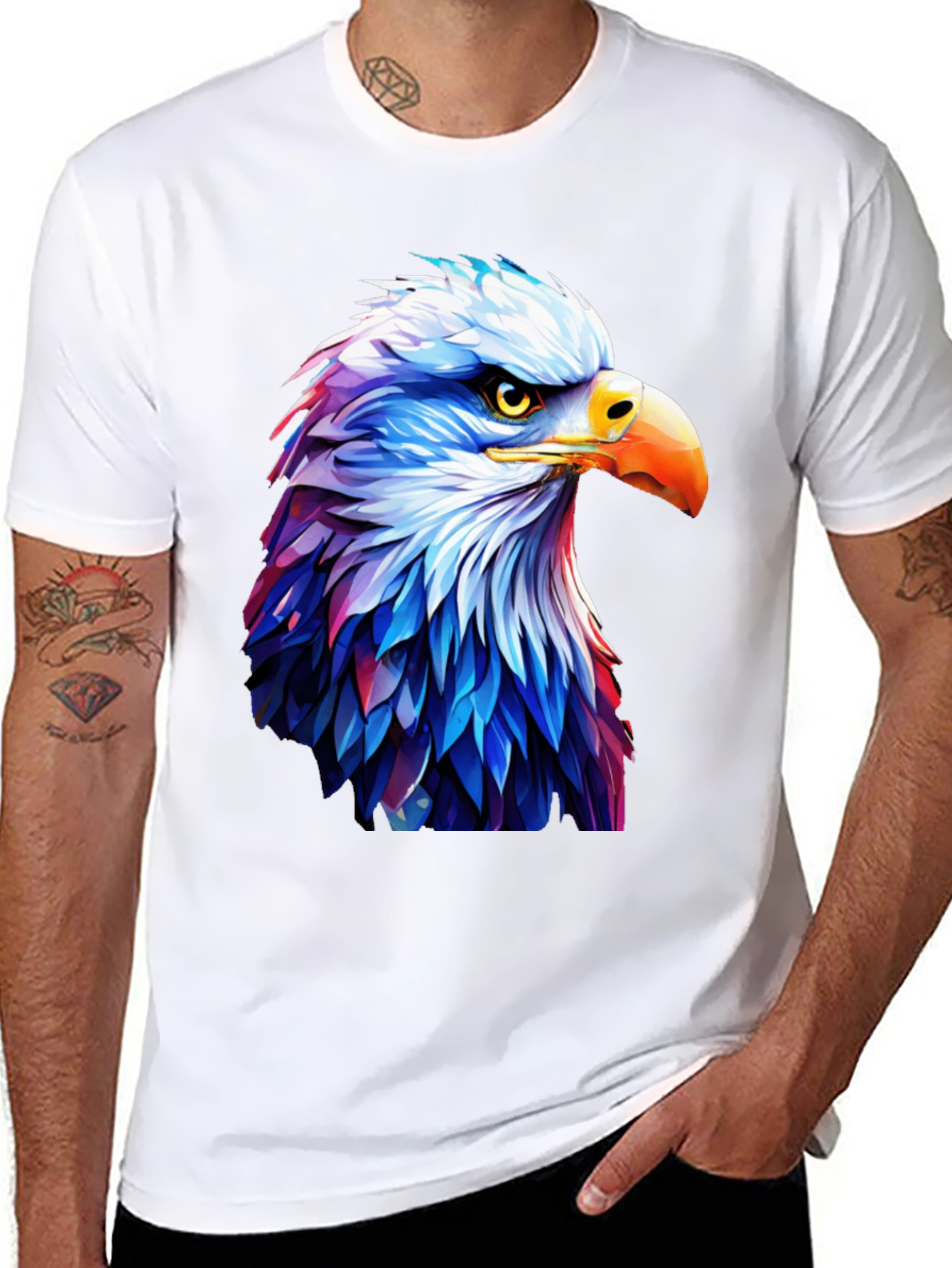 Eagle Graphic T-Shirt - Bold Patriotic Style