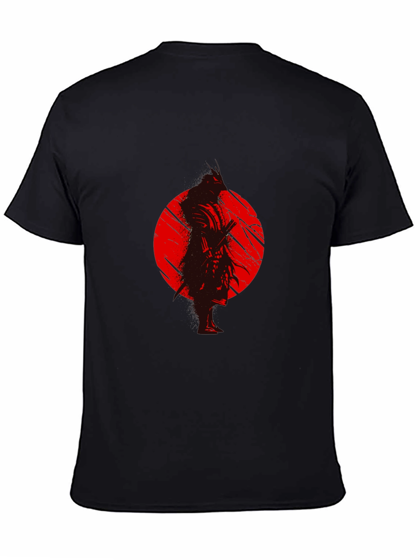 Samurai Graphic T-Shirt - Classic Black Tee