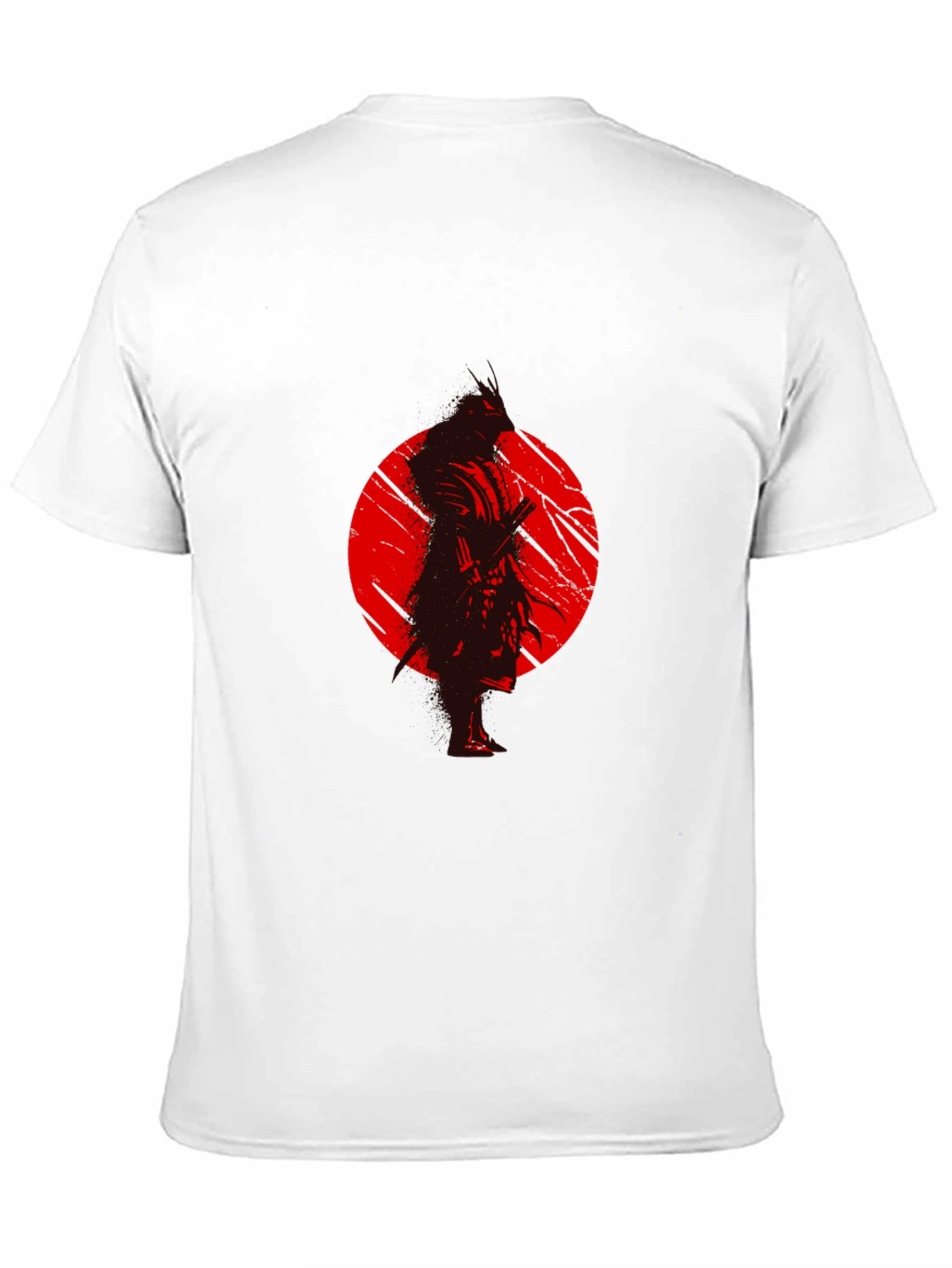 Samurai Graphic T-Shirt - Classic Black Tee