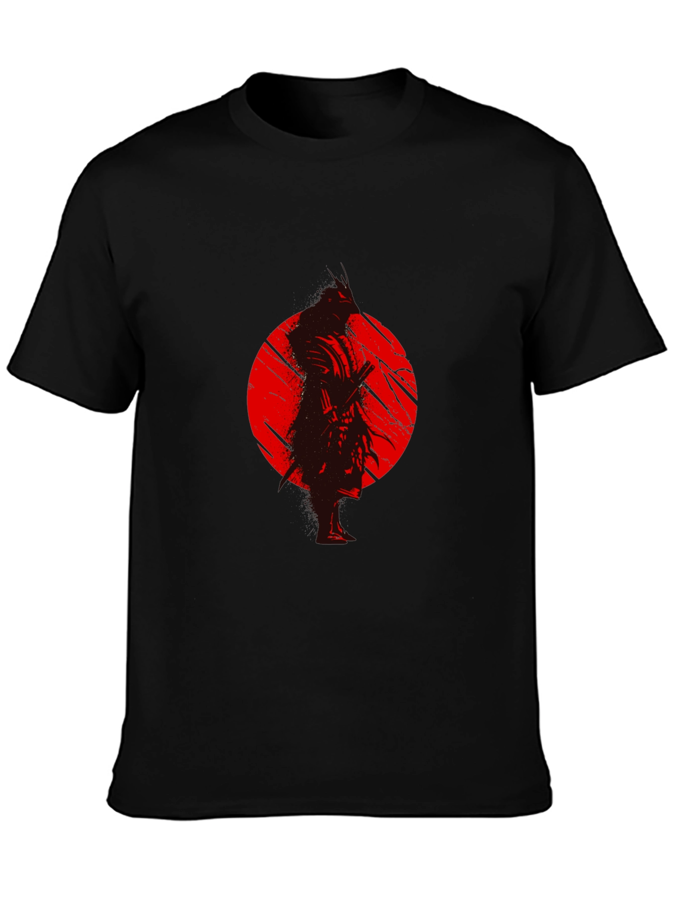 Samurai Graphic T-Shirt - Classic Black Tee