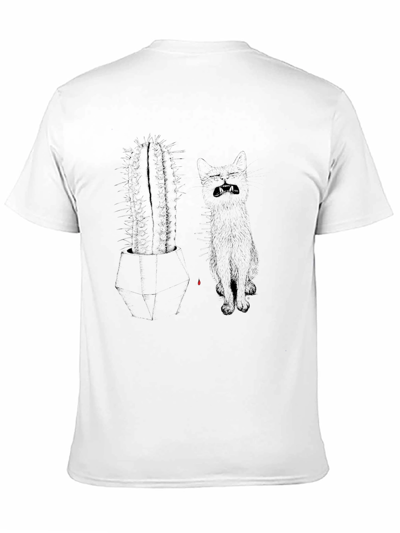 Cactus Cat Graphic Tee