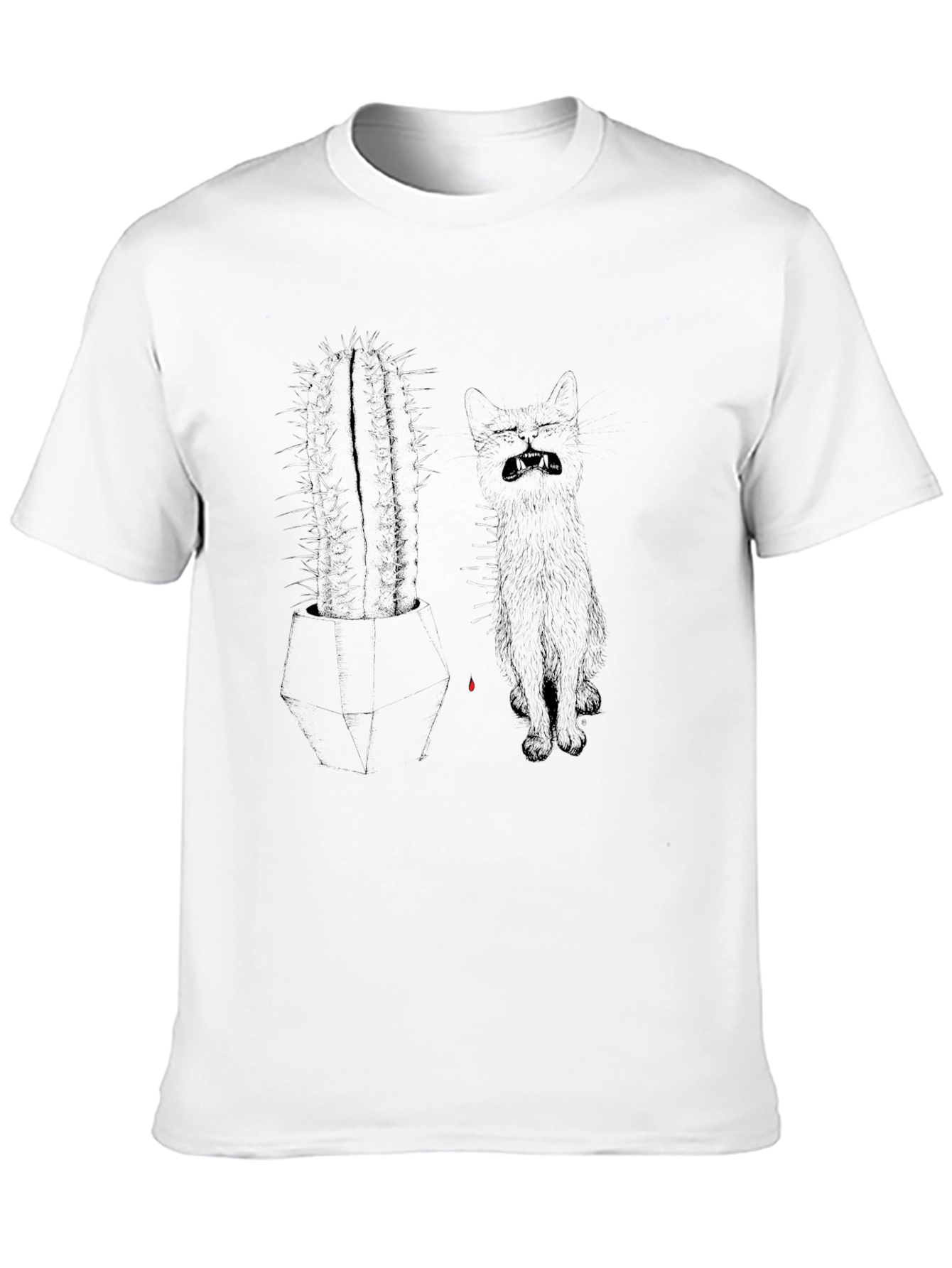 Cactus Cat Graphic Tee