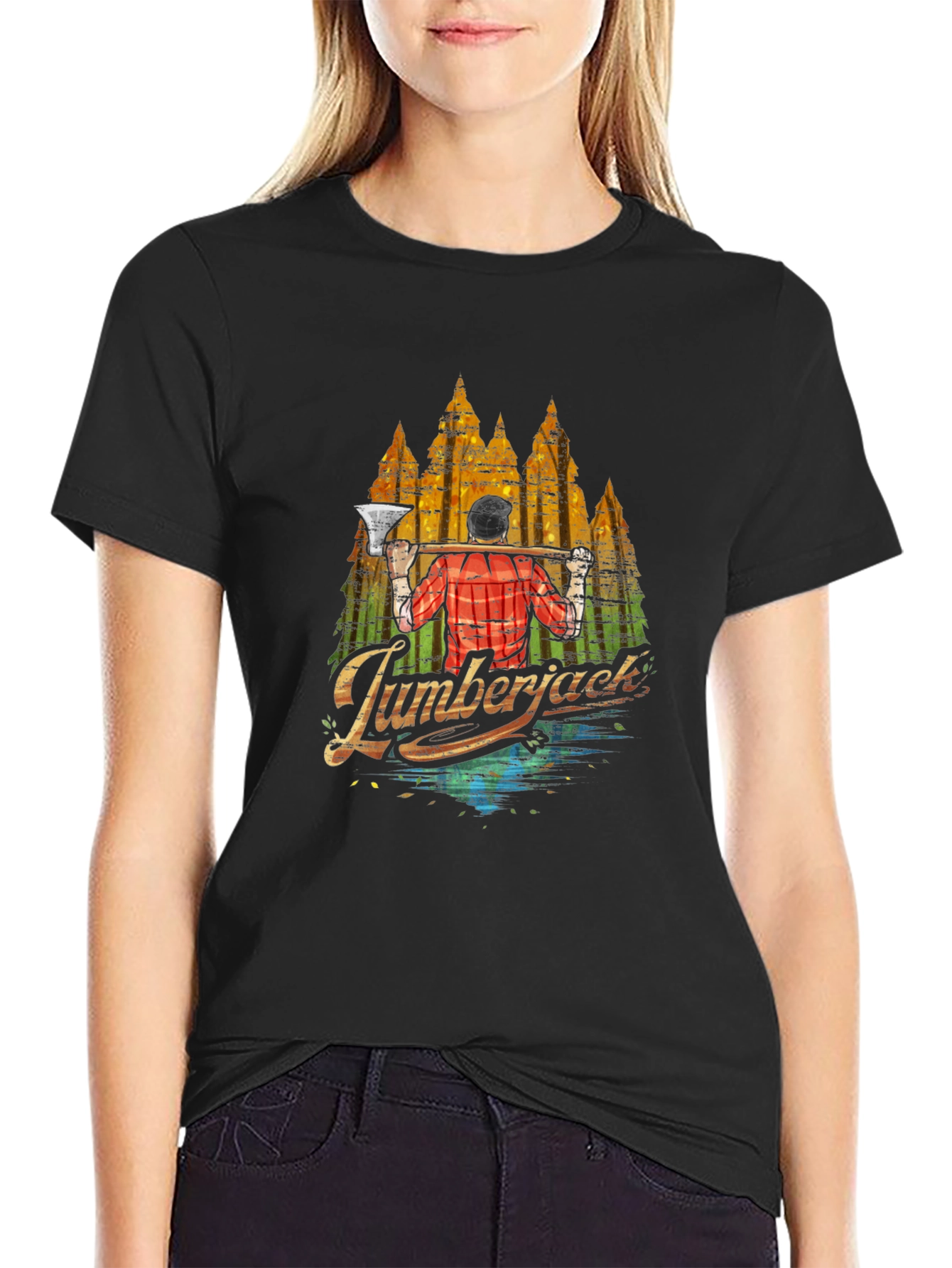 Lumberjack Graphic Tee - Outdoorsman Style