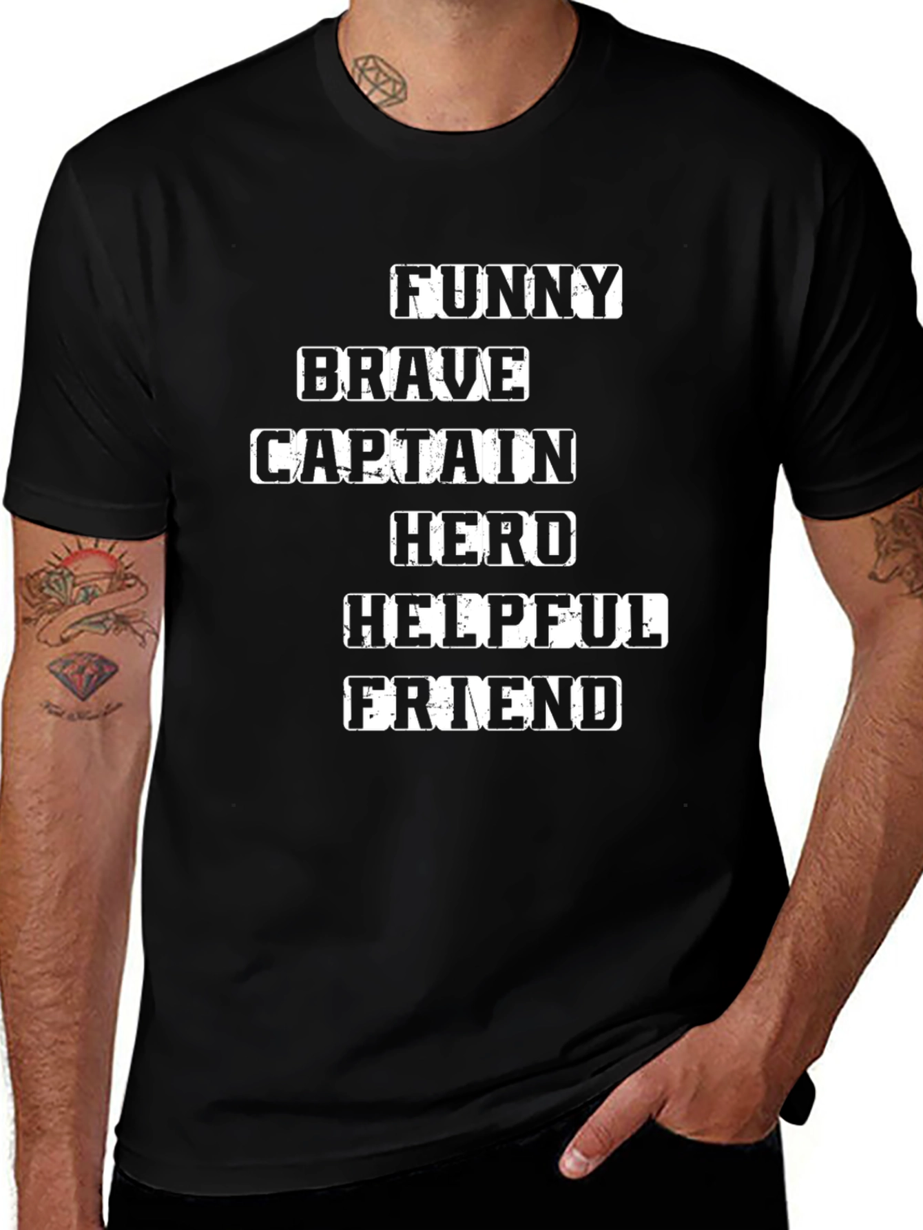 Funny Brave Captain Hero T-Shirt