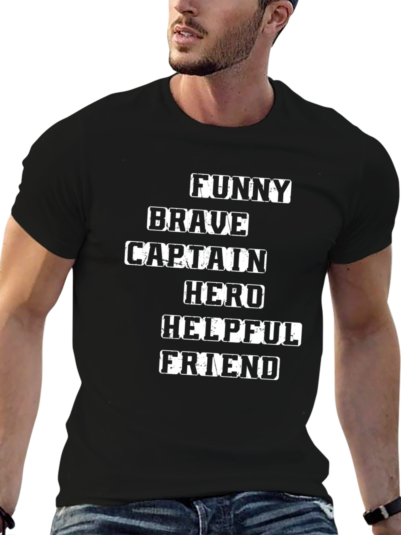 Funny Brave Captain Hero T-Shirt