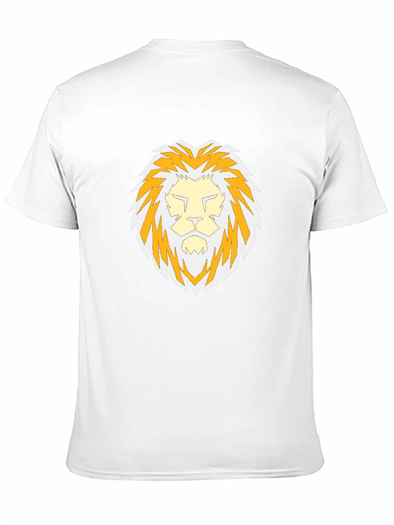 Lion Graphic Tee - Stylish Mens Black T-Shirt