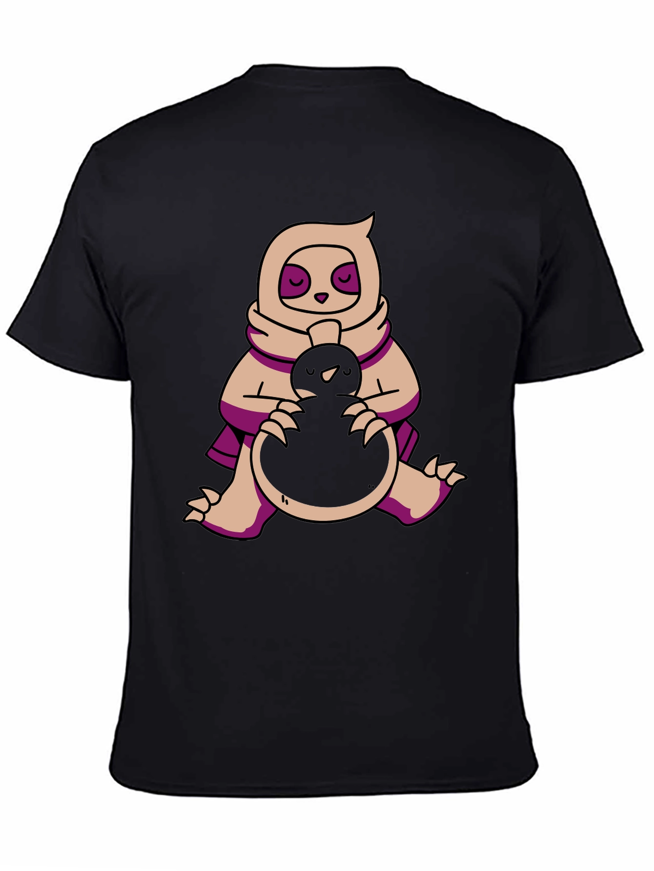 Sloth & Bird T-Shirt - Cute Graphic Tee