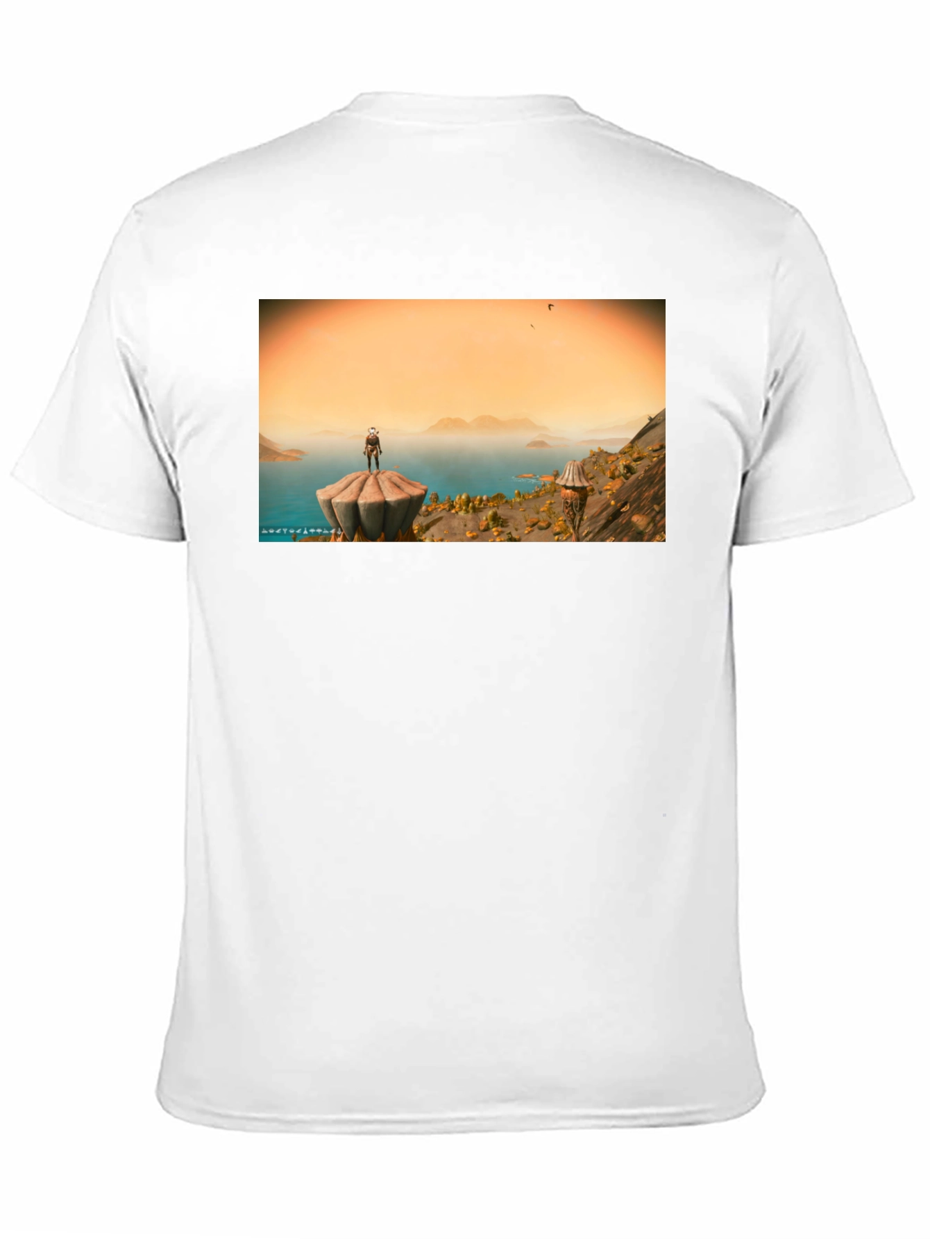 No Mans Sky T-Shirt Black Cotton Blend