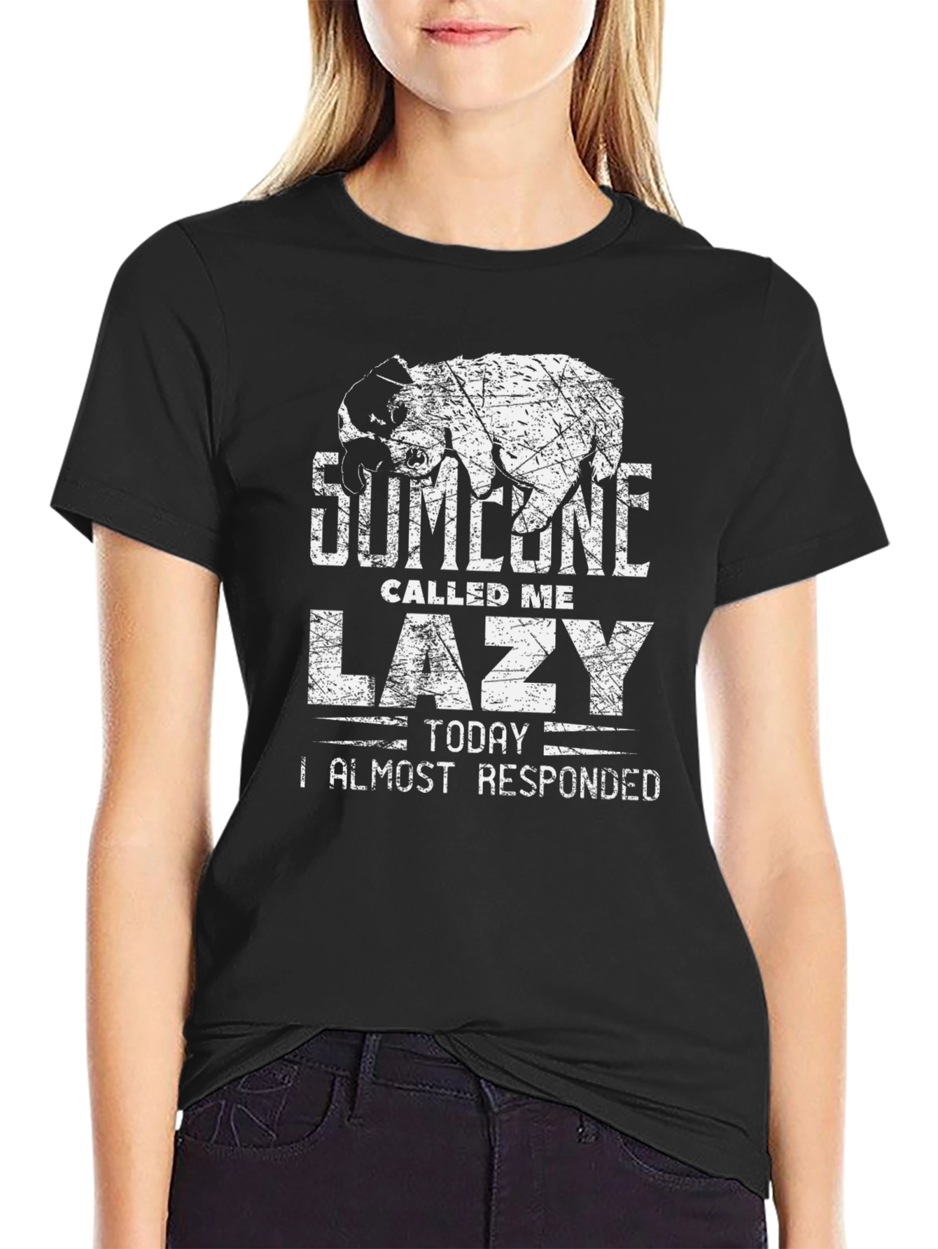 Someone Called Me Lazy Graphic Tee