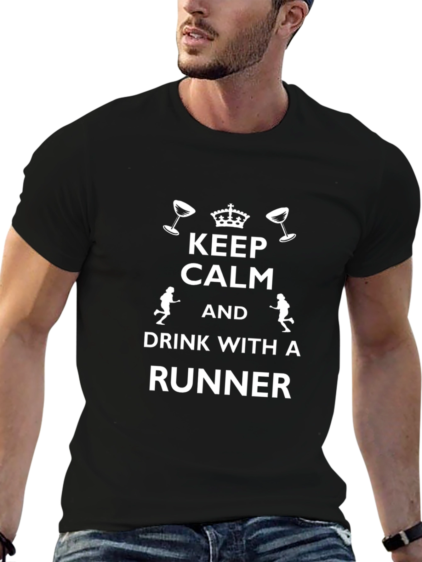 Keep Calm and Drink With A Runner T-Shirt